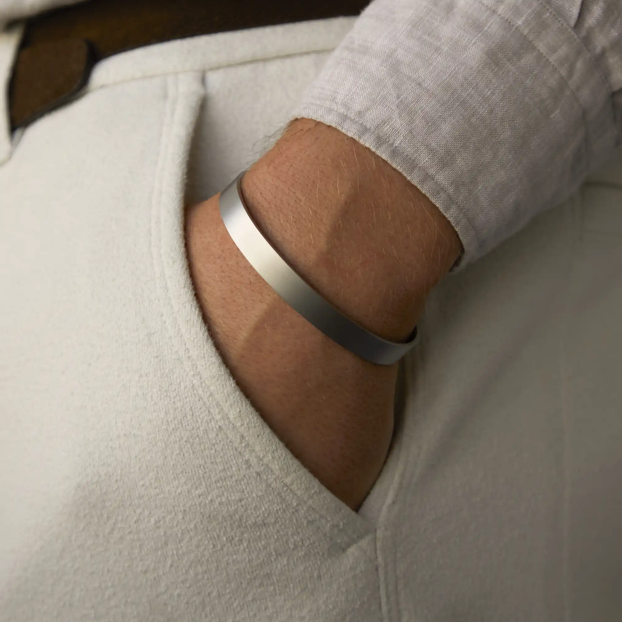 Mats Meier Annecy Silver Colored Steel Bracelet MM320013 - Image 3