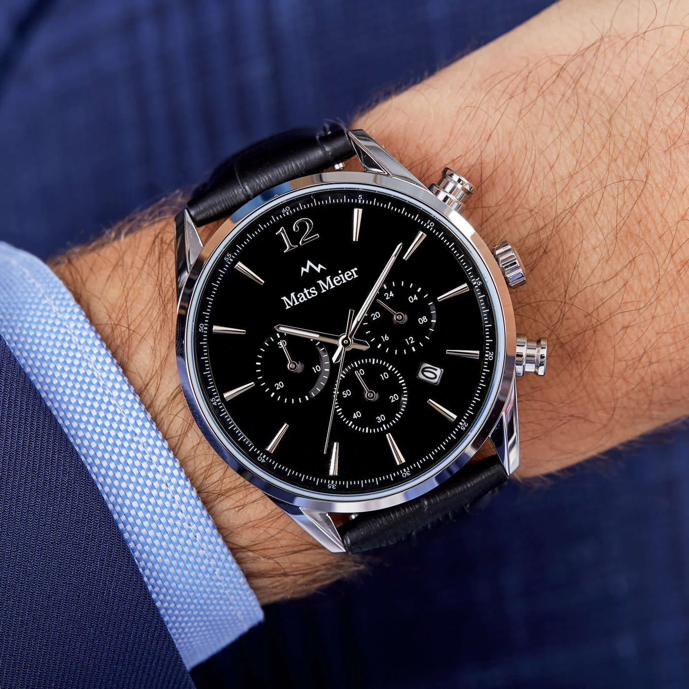Mats Meier Grand Cornier Chrono Black Watch MM00106 - Image 3