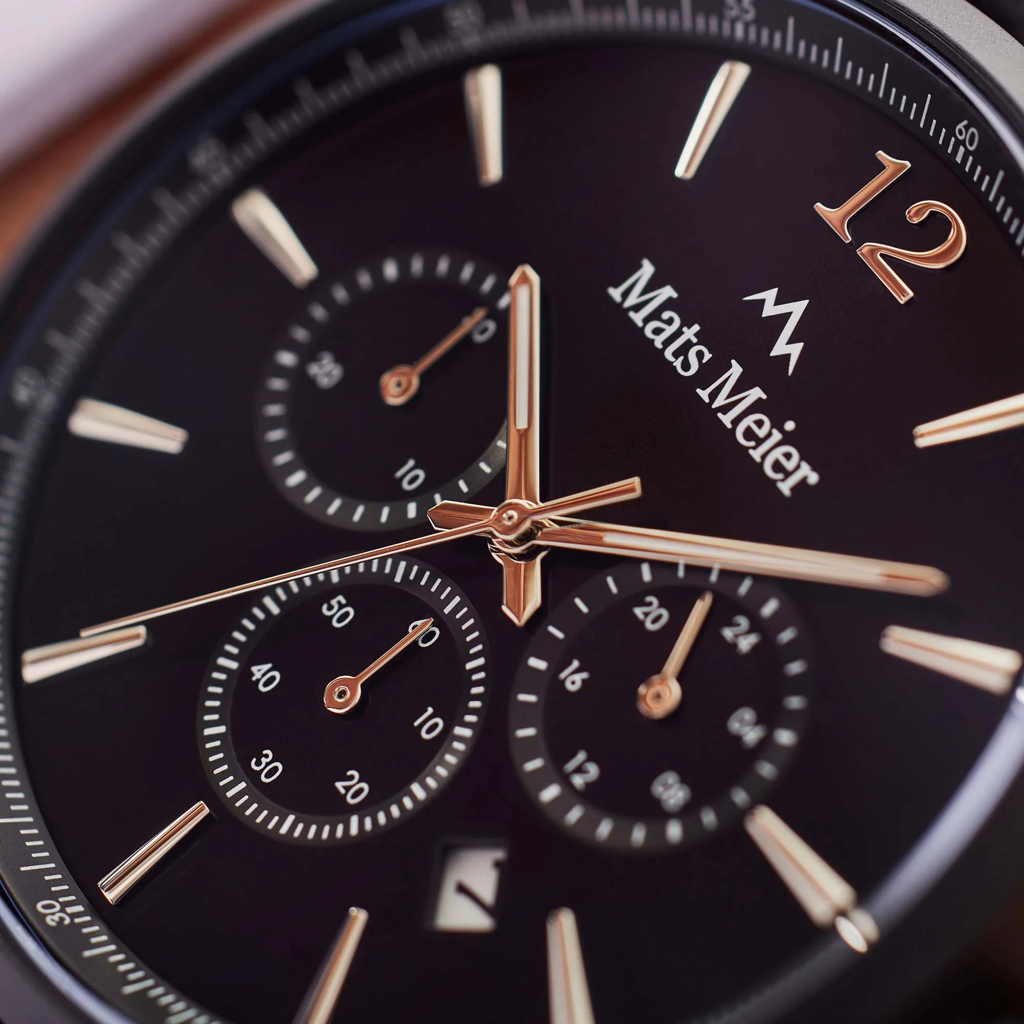 Mats Meier Grand Cornier Chrono Mat Black Watch MM00102 - Image 5