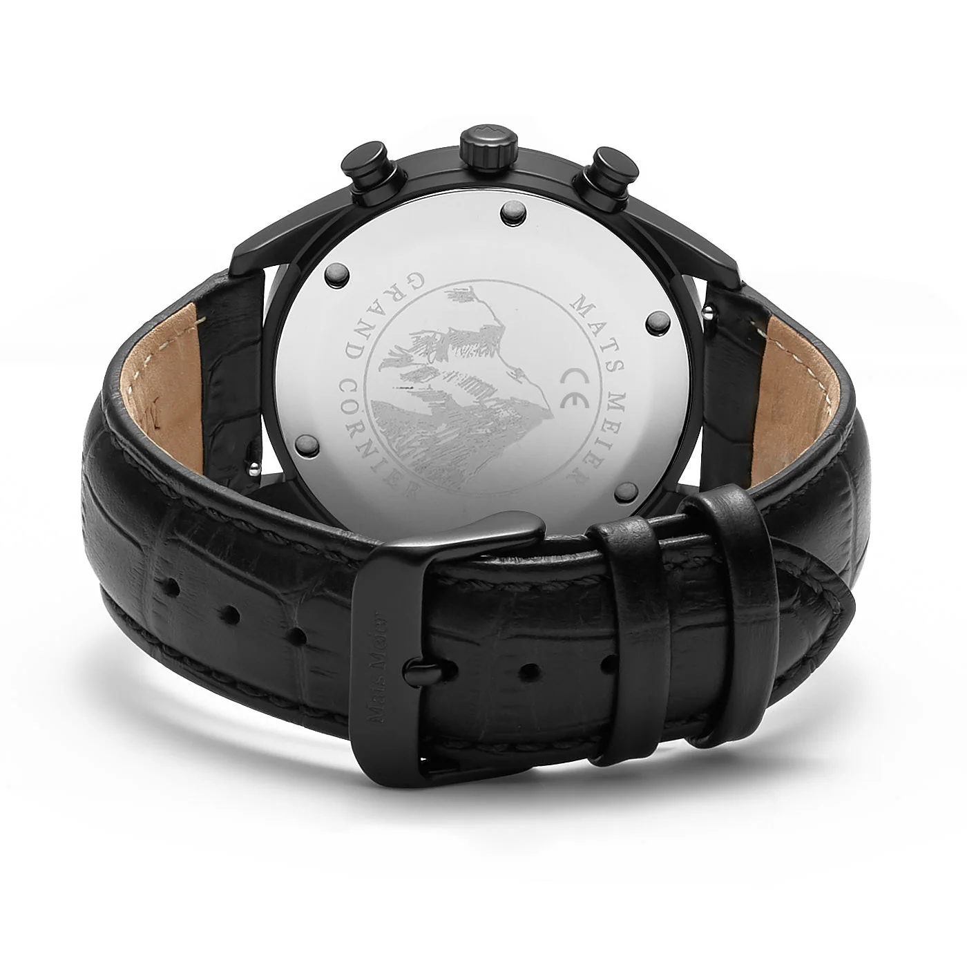 Mats Meier Grand Cornier Chrono Mat Black Watch MM00102 - Image 6