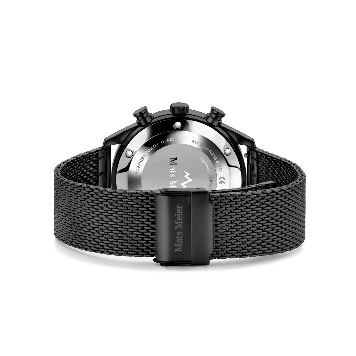 Mats Meier Grand Cornier Chronograph Men's Watch Gun Metal MM00136 - Image 6