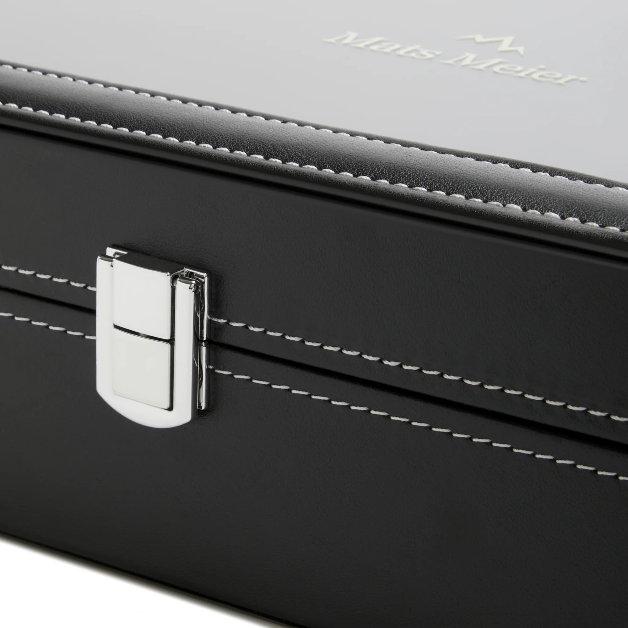 Mats Meier Mont Fort Black Watchbox voor 10 Watchs - Image 4