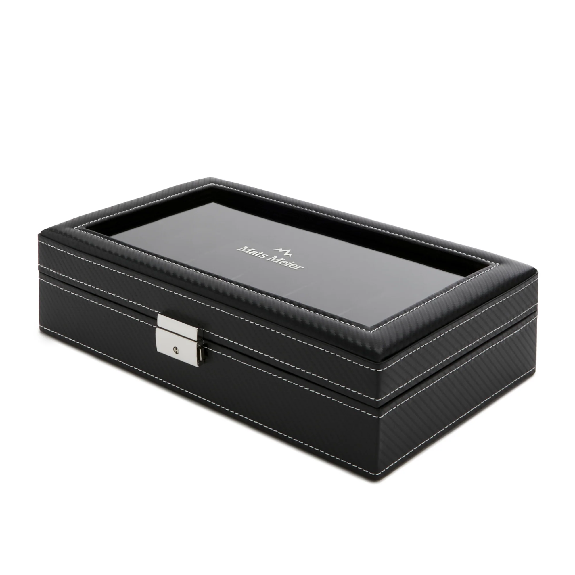Mats Meier Mont Fort Black Watchbox voor 12 Watchs - Image 4