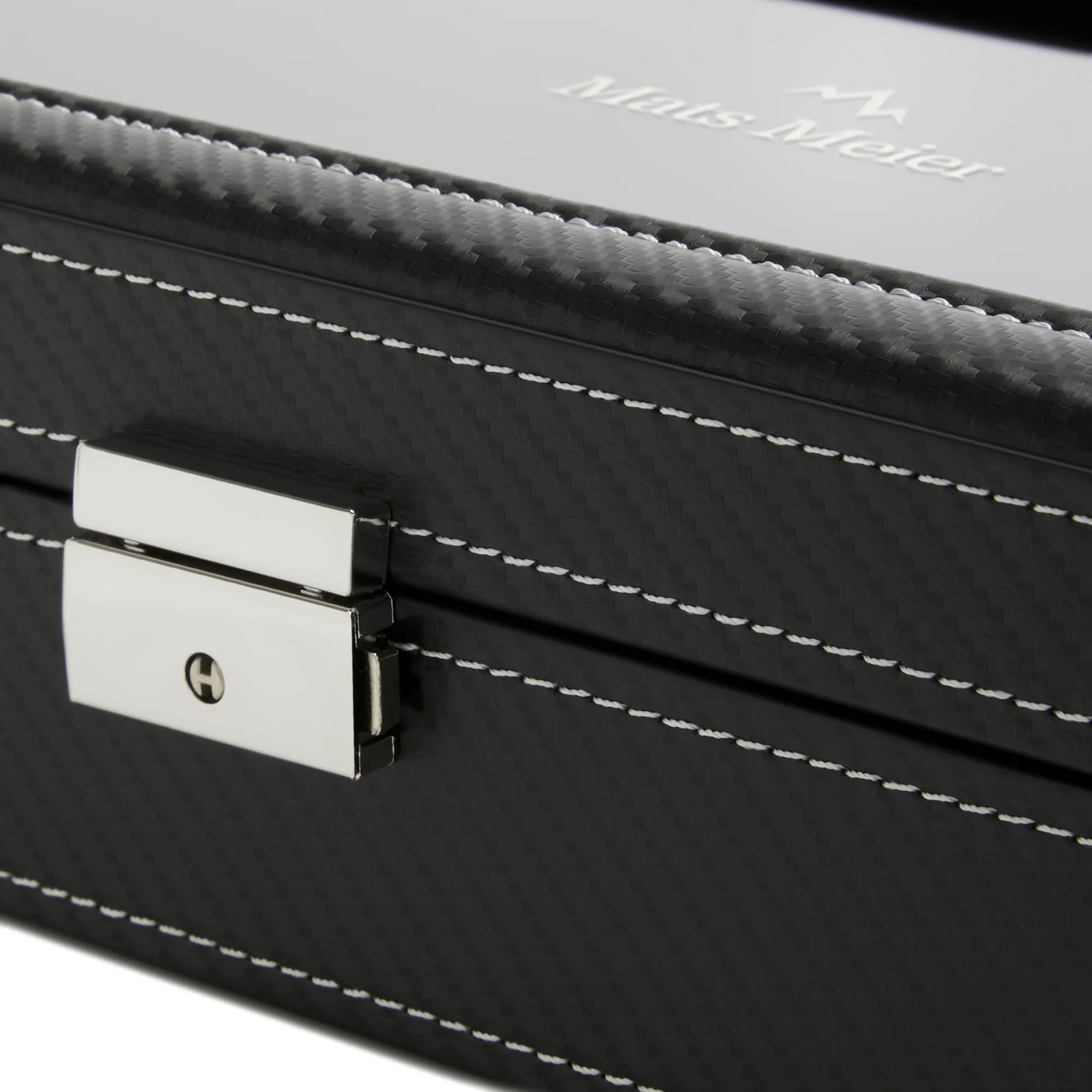 Mats Meier Mont Fort Black Watchbox voor 12 Watchs - Image 5
