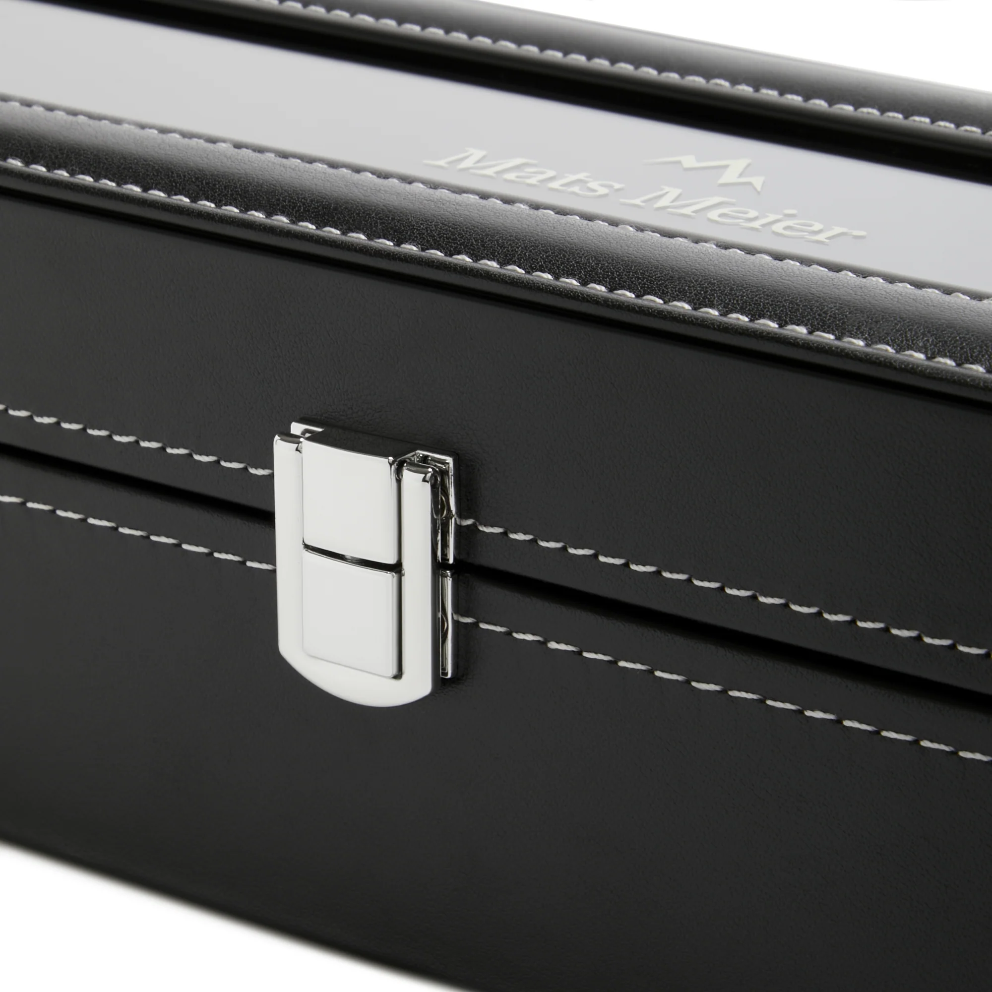 Mats Meier Mont Fort Black Watchbox voor 6 Watchs - Image 4