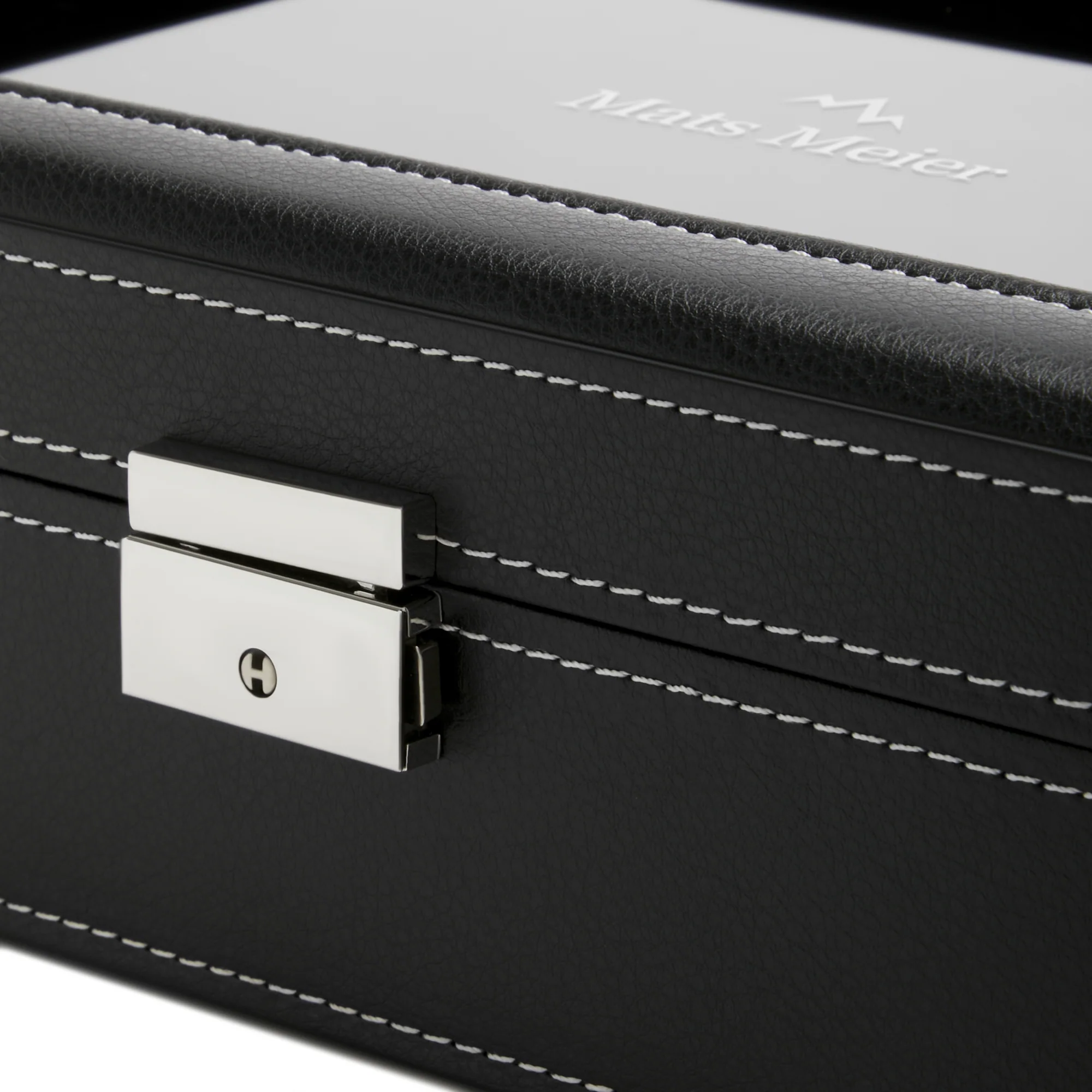 Mats Meier Mont Fort Black Watchbox voor 8 Watchs - Image 4