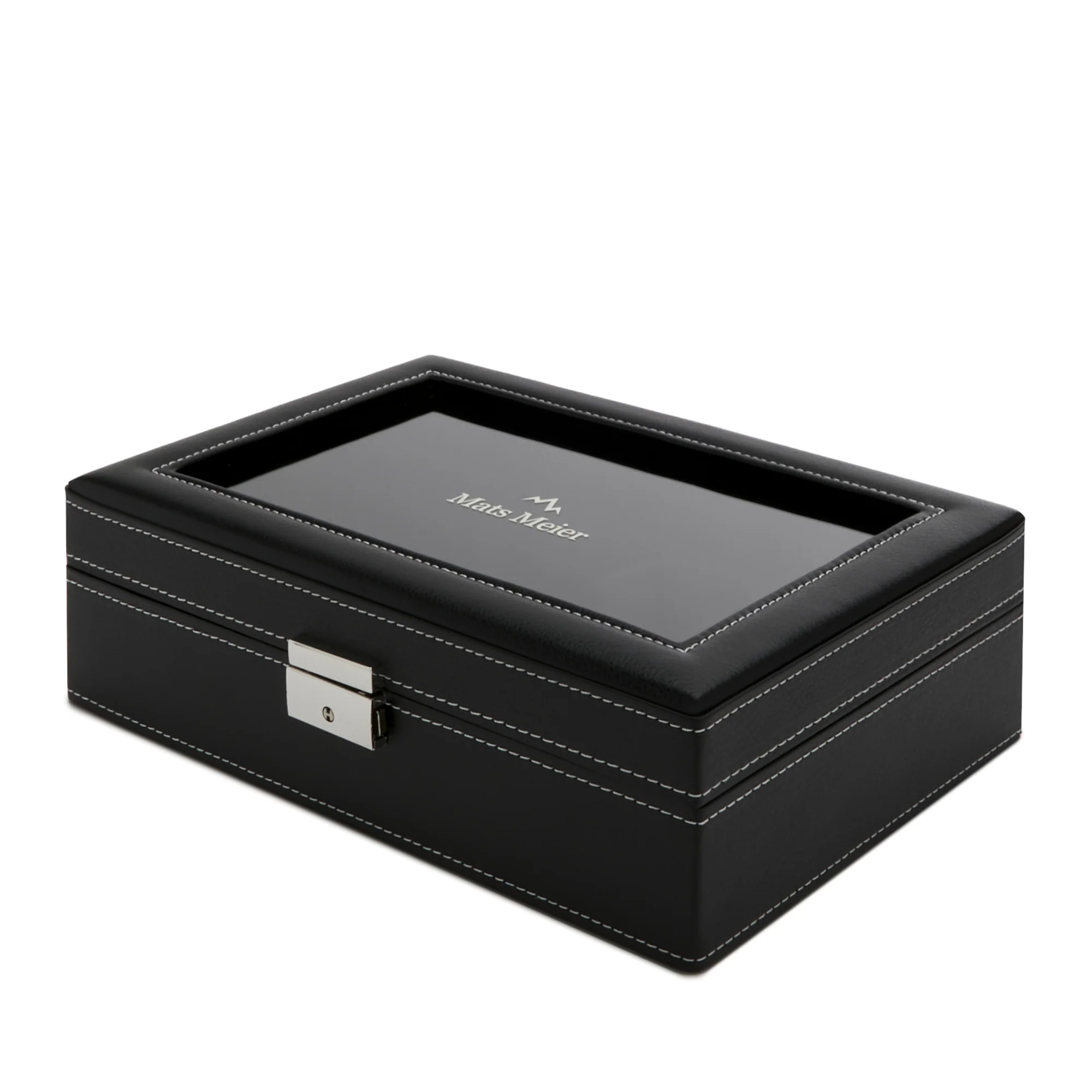 Mats Meier Mont Fort Black Watchbox voor 8 Watchs - Image 5