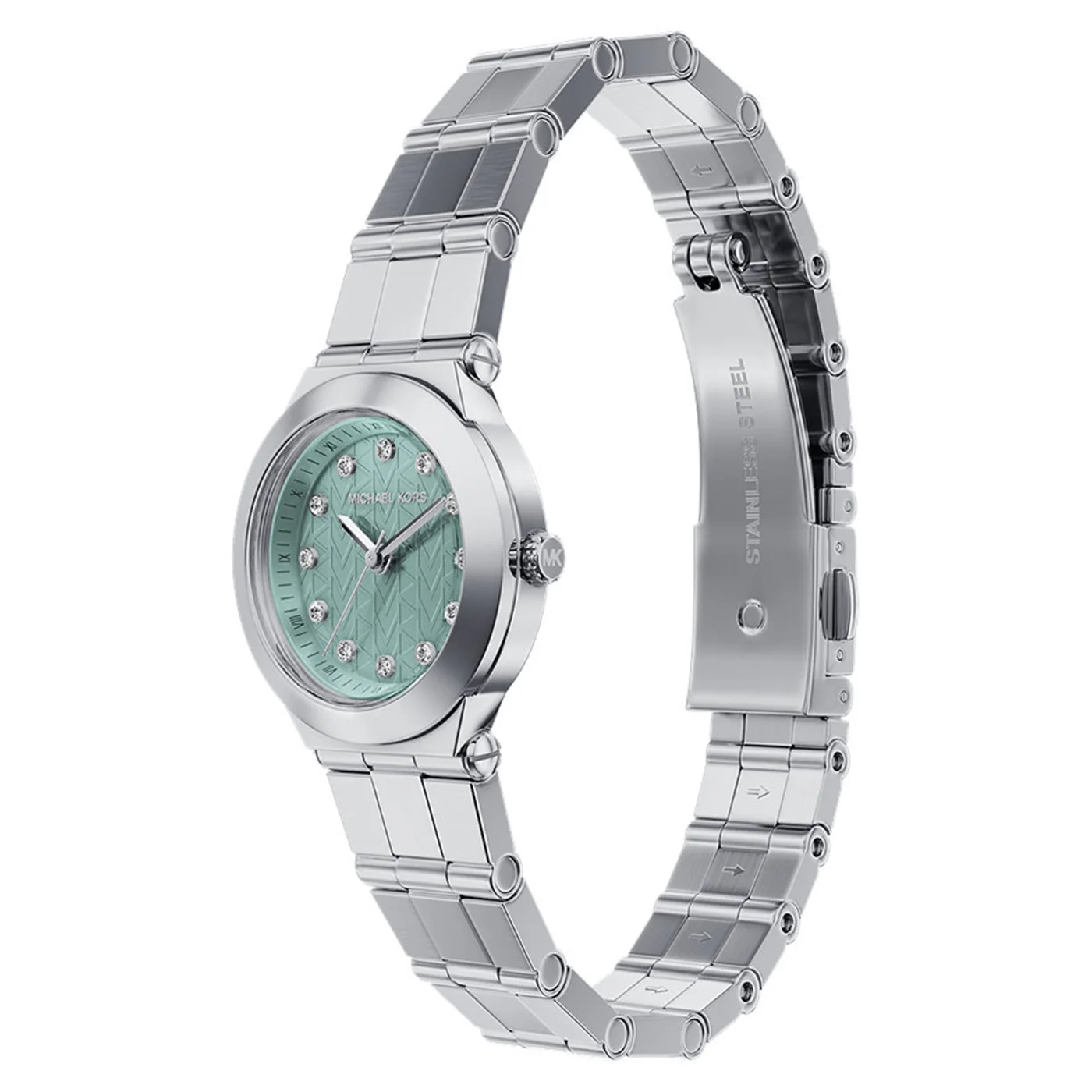 Michael Kors Billie Round Green Dial Watch MK7569 - Image 2
