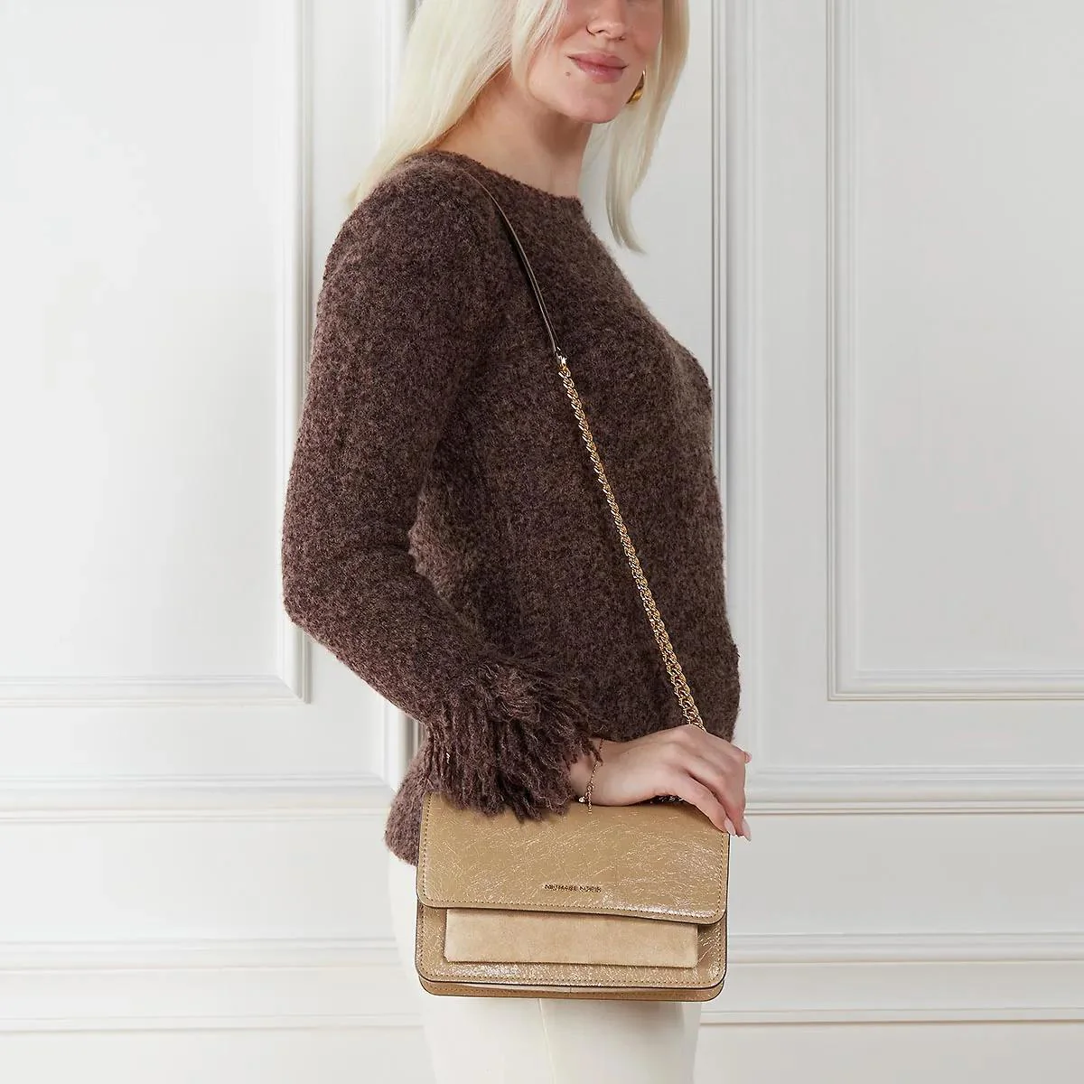 Michael Kors Brown Crossbody Bag 2001-A0480508 - Image 2