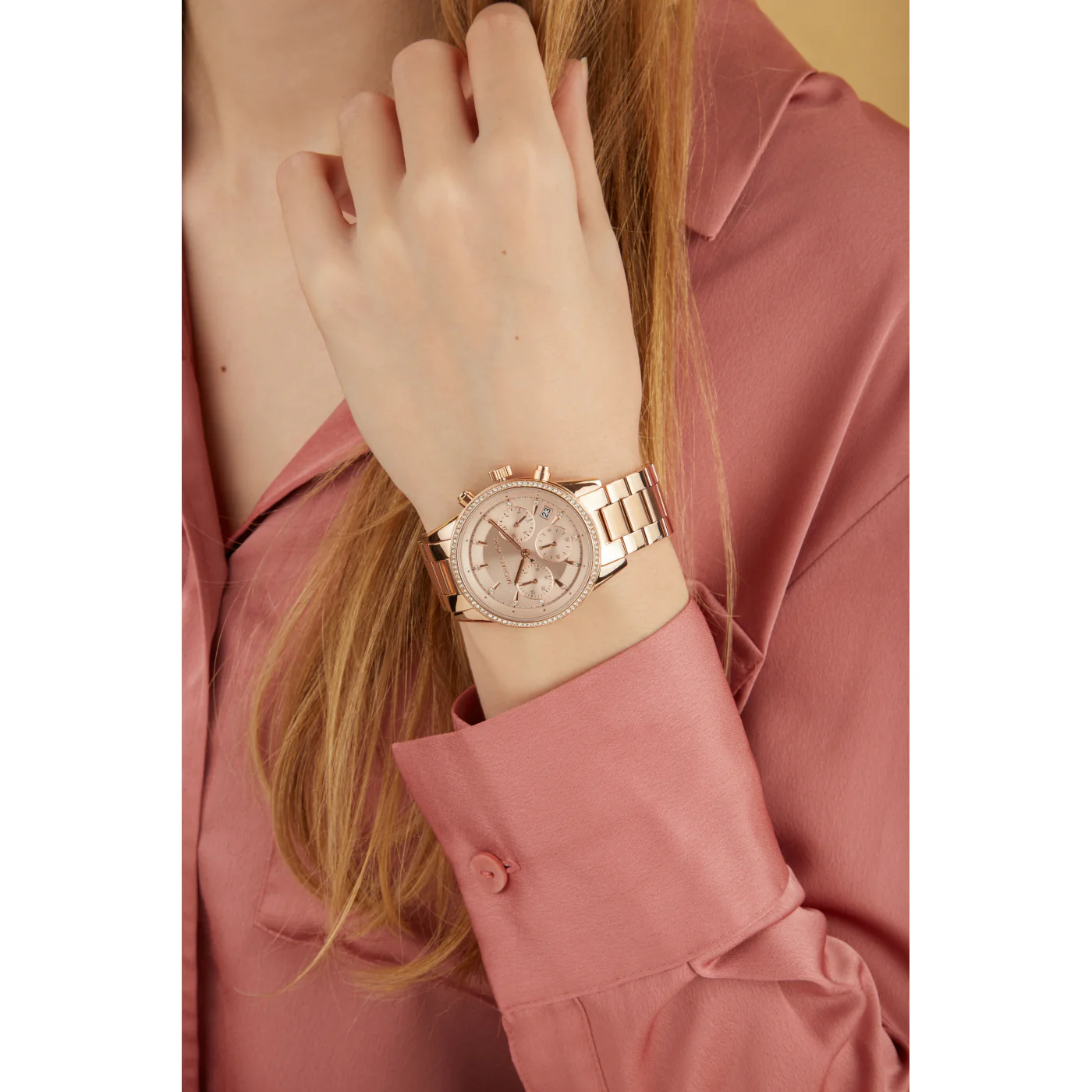 Michael Kors Bryant Rose gold Watch MK6357 - Image 2
