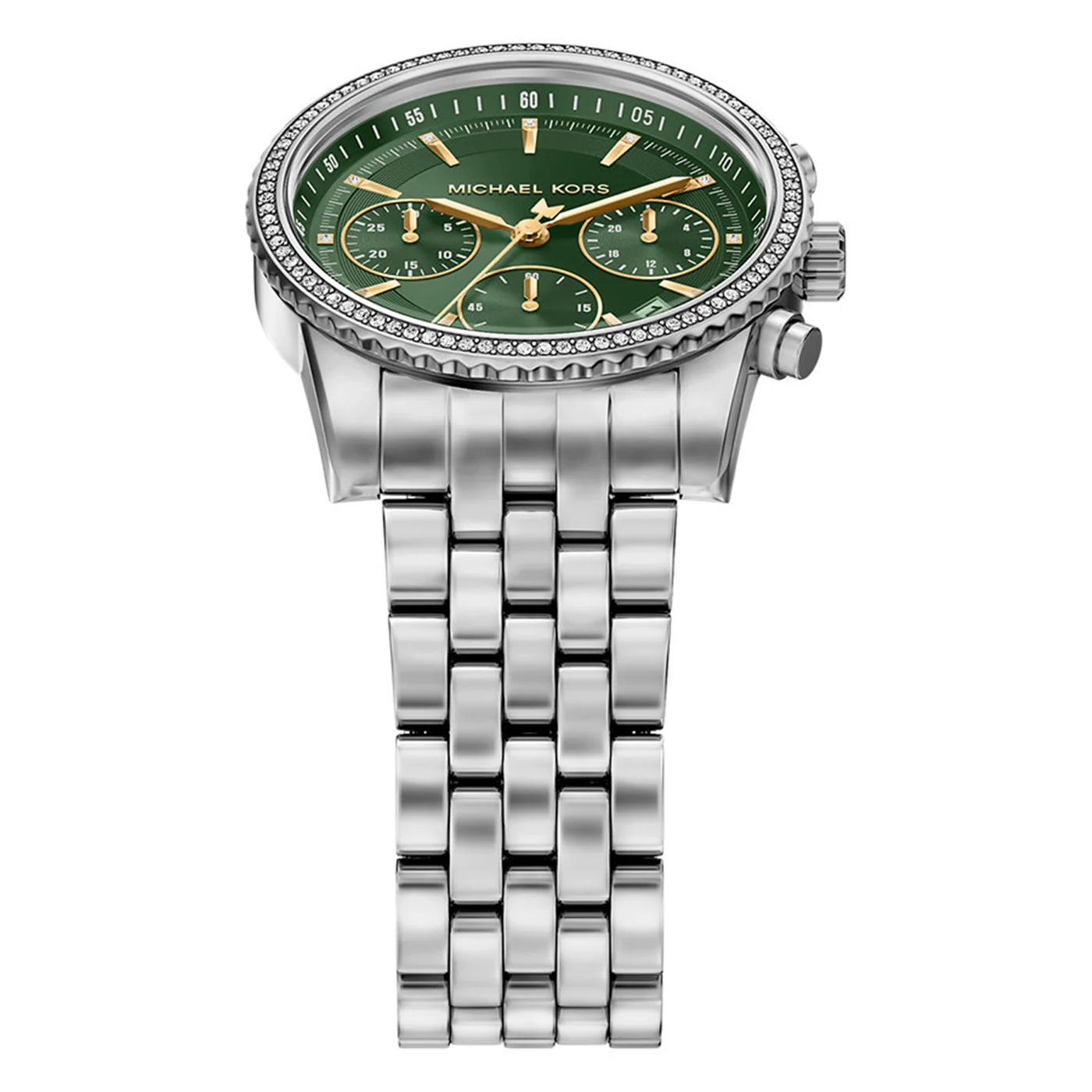Michael Kors Bryant Round Green Dial Watch MK7583 - Image 5