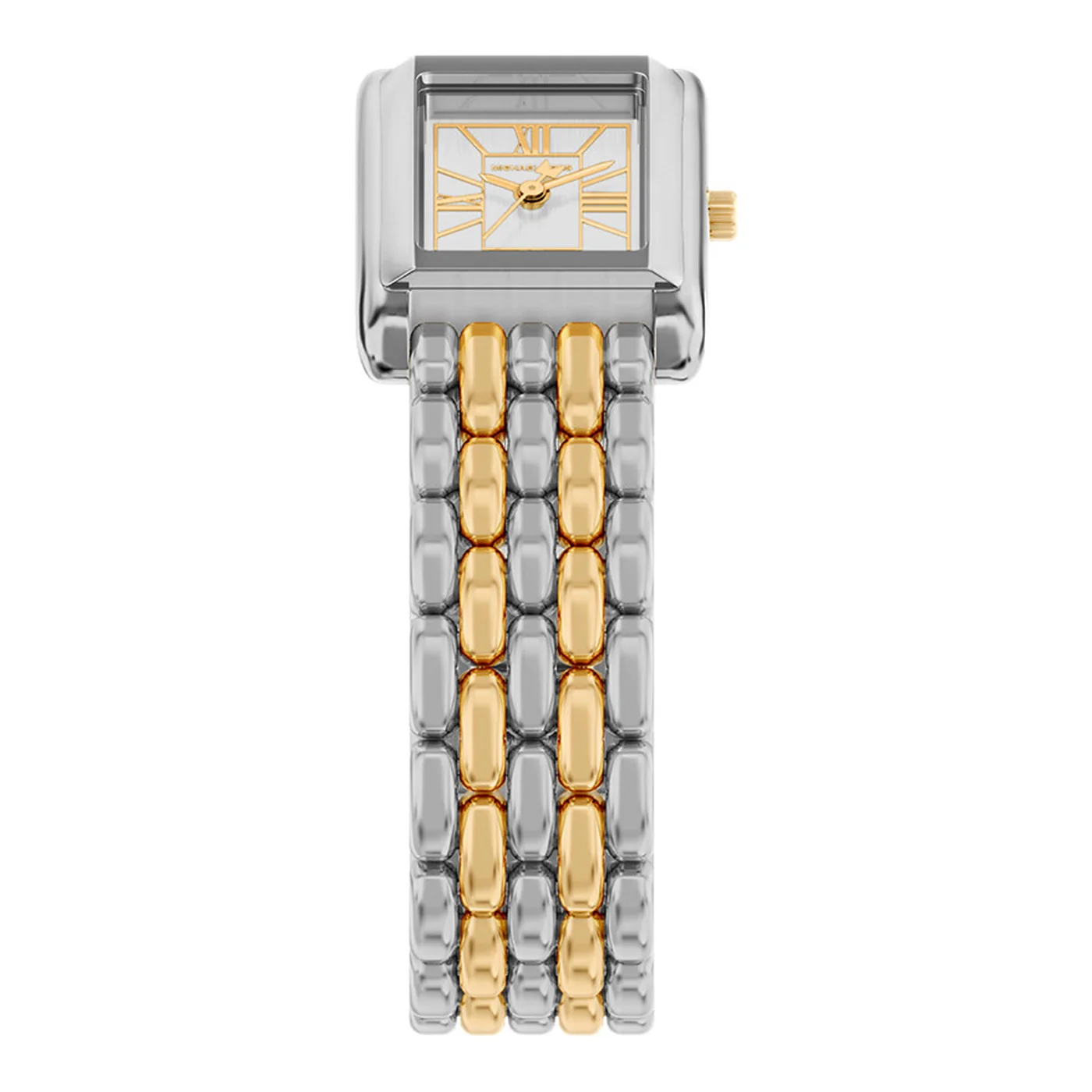 Michael Kors Essex Rectangular White Dial Watch MK4999 - Image 5