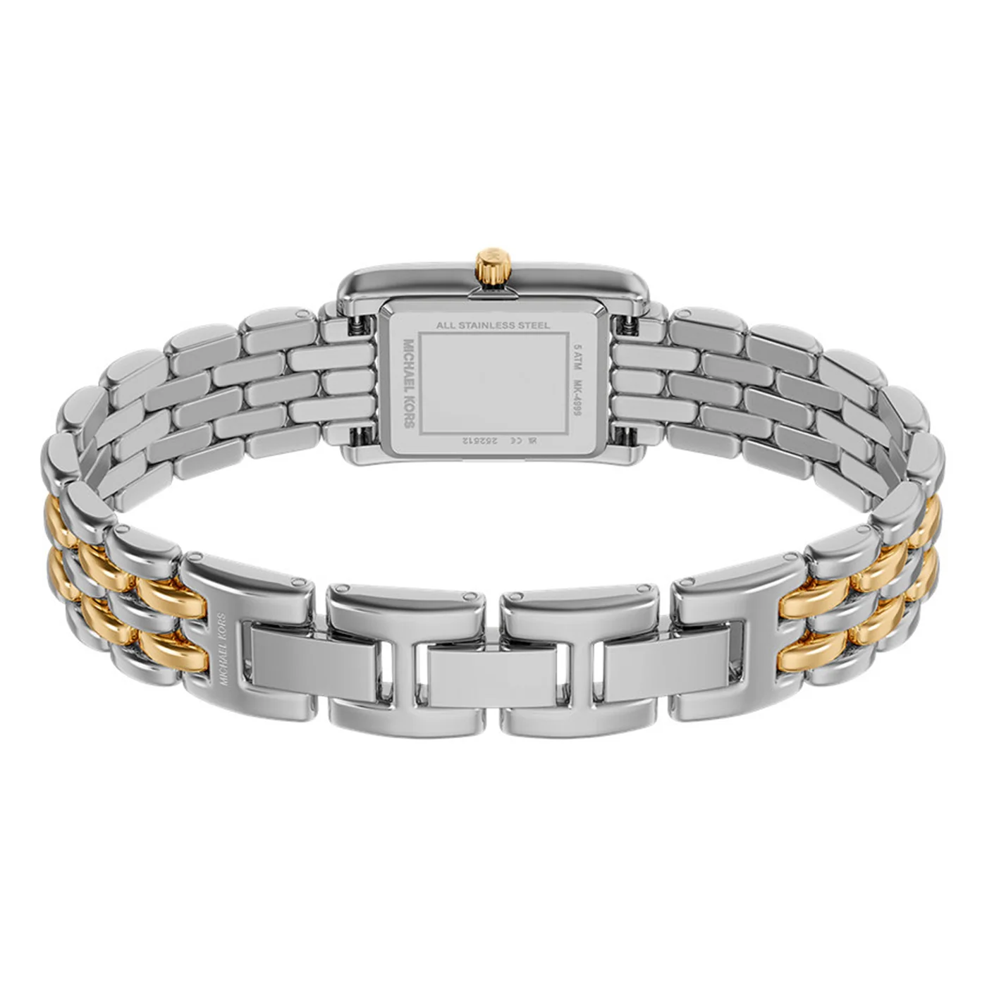Michael Kors Essex Rectangular White Dial Watch MK4999 - Image 7