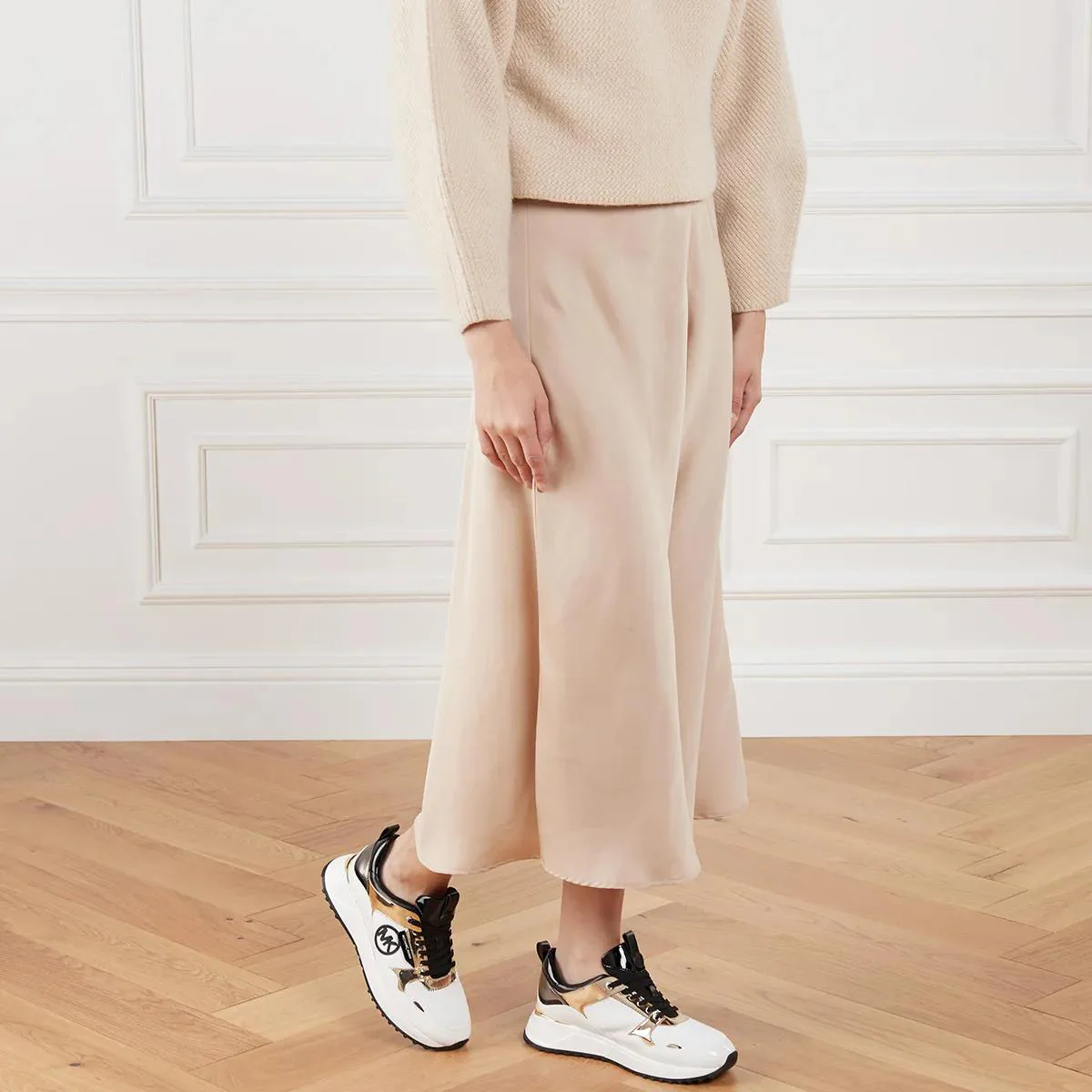 Michael Kors Gouden Sneakers 2001-A0415367_36 - Image 2