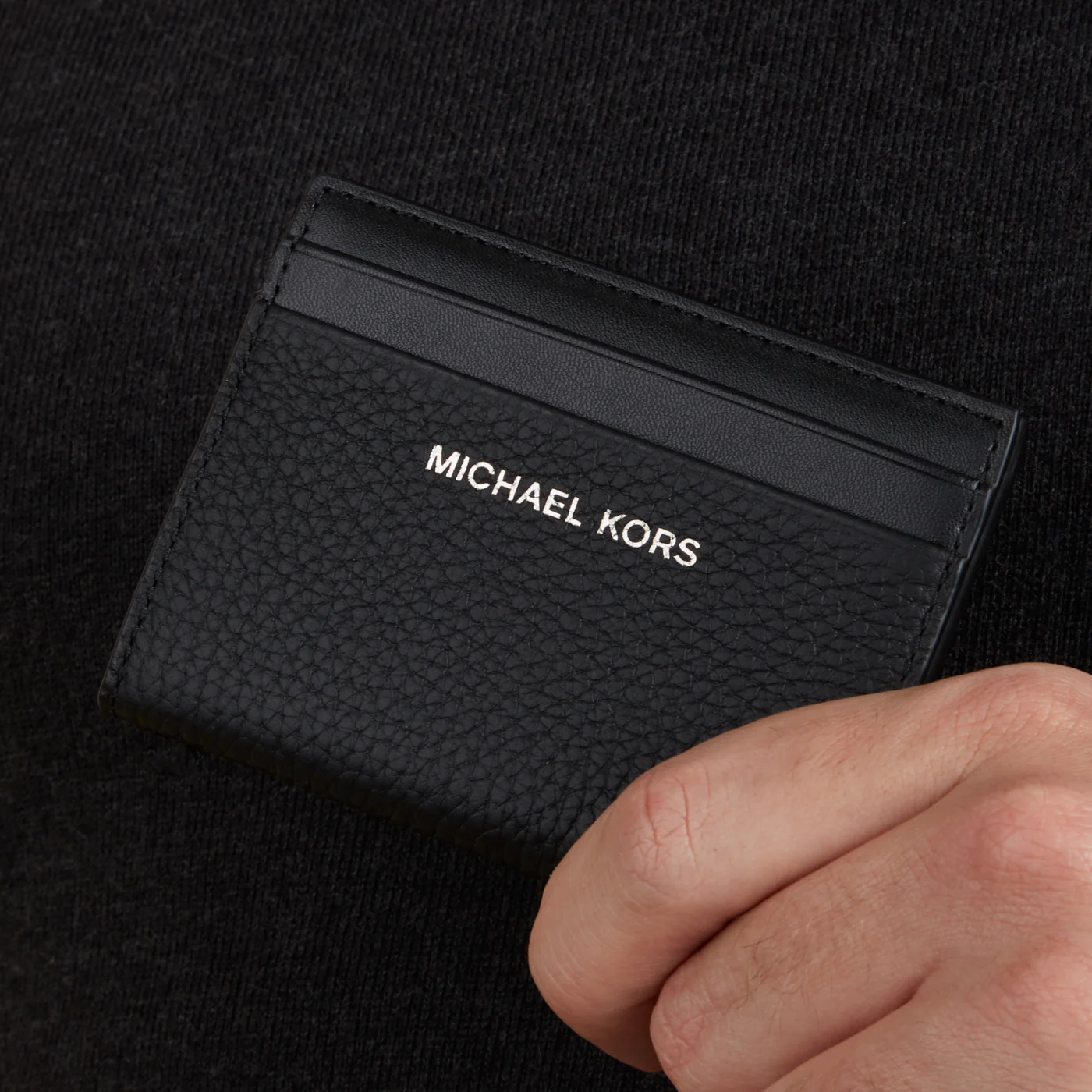 Michael Kors Hudson Black Billfold Wallet 39H3LHDF1L-001 - Image 2
