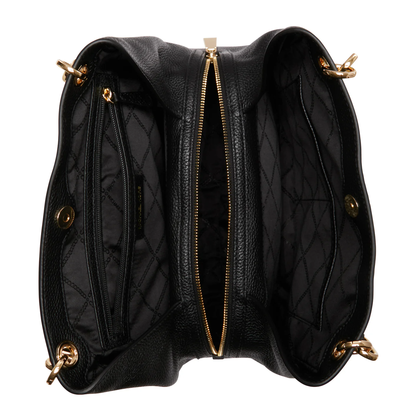 Michael Kors Kensington Black Shoulder Bag 30F3G8KT7L-001 - Image 5
