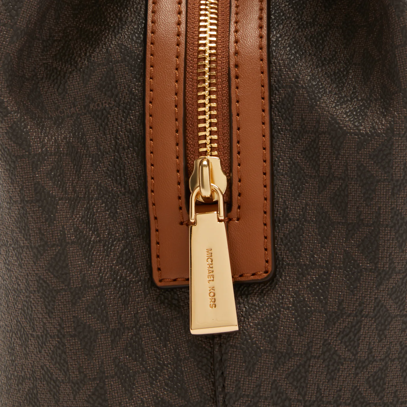 Michael Kors Kensington Brown Shoulder Bag 30F3G8KT7B-252 - Image 5
