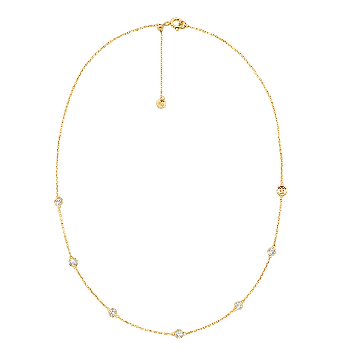 Michael Kors Kors Brilliance Gold Necklace MKC1714CZ710 - Image 3