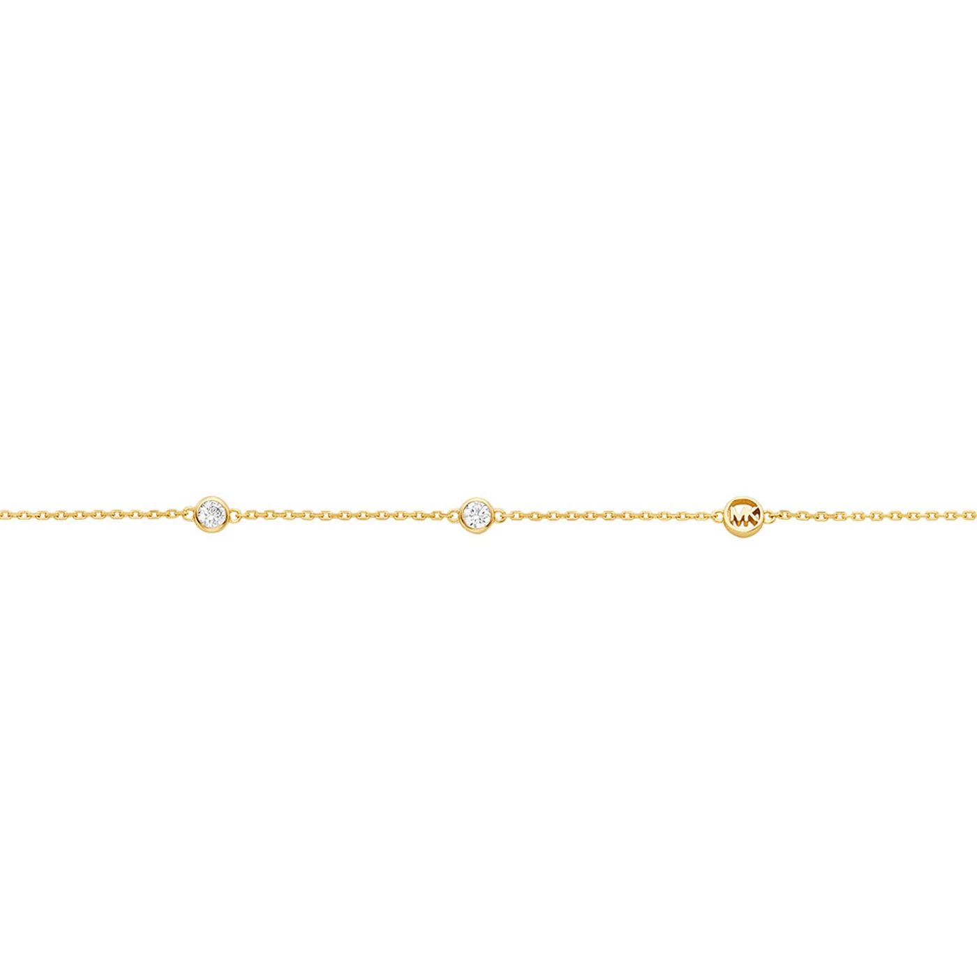 Michael Kors Kors Brilliance Gold Necklace MKC1714CZ710 - Image 4