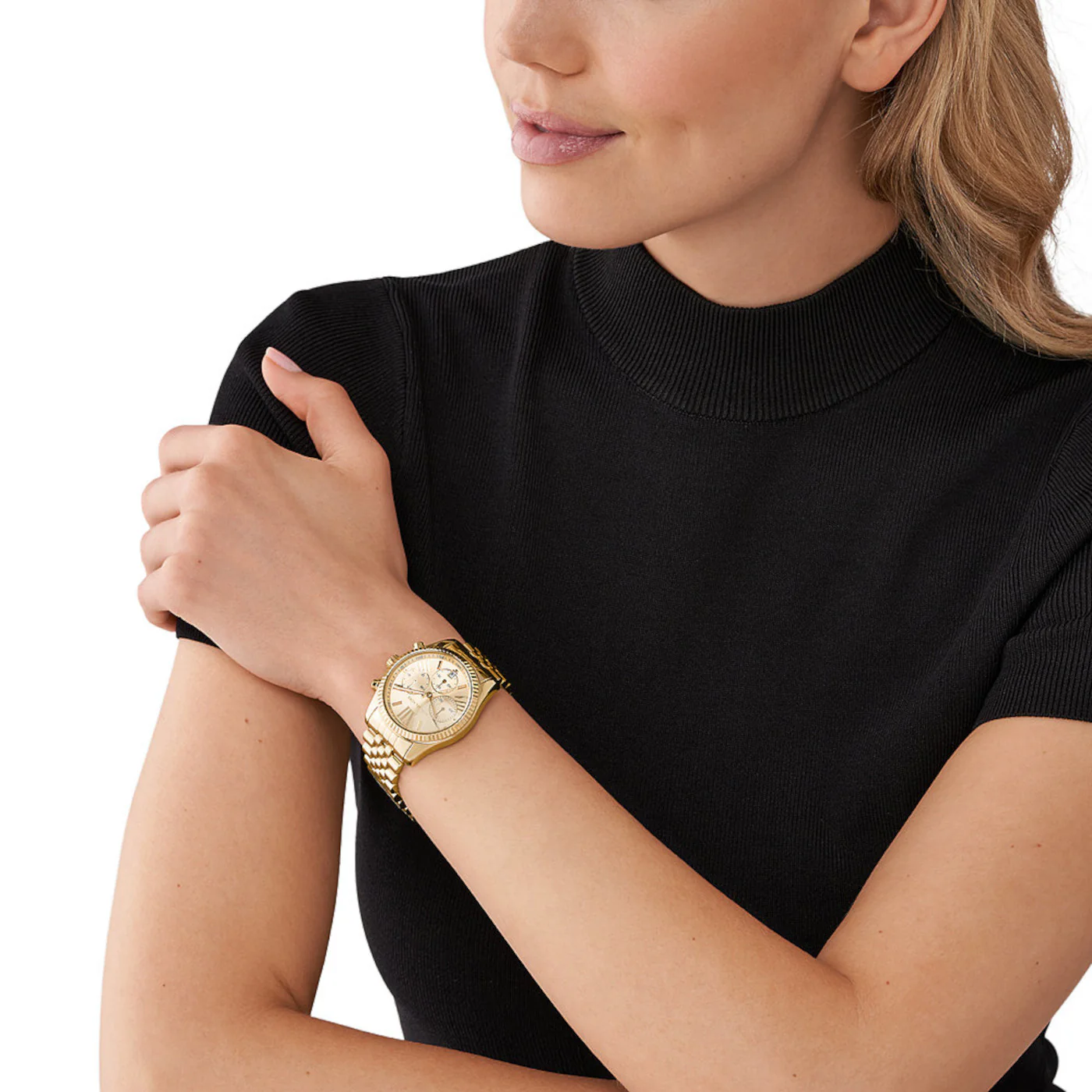 Michael Kors Lexington Gold Watch MK7378 - Image 2