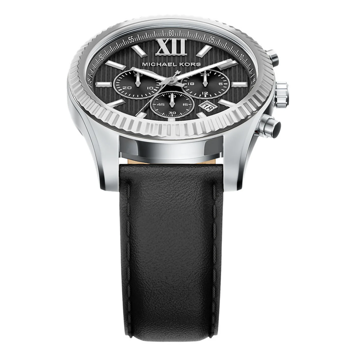 Michael Kors Lexington Round Black Dial Watch MK9256 - Image 6