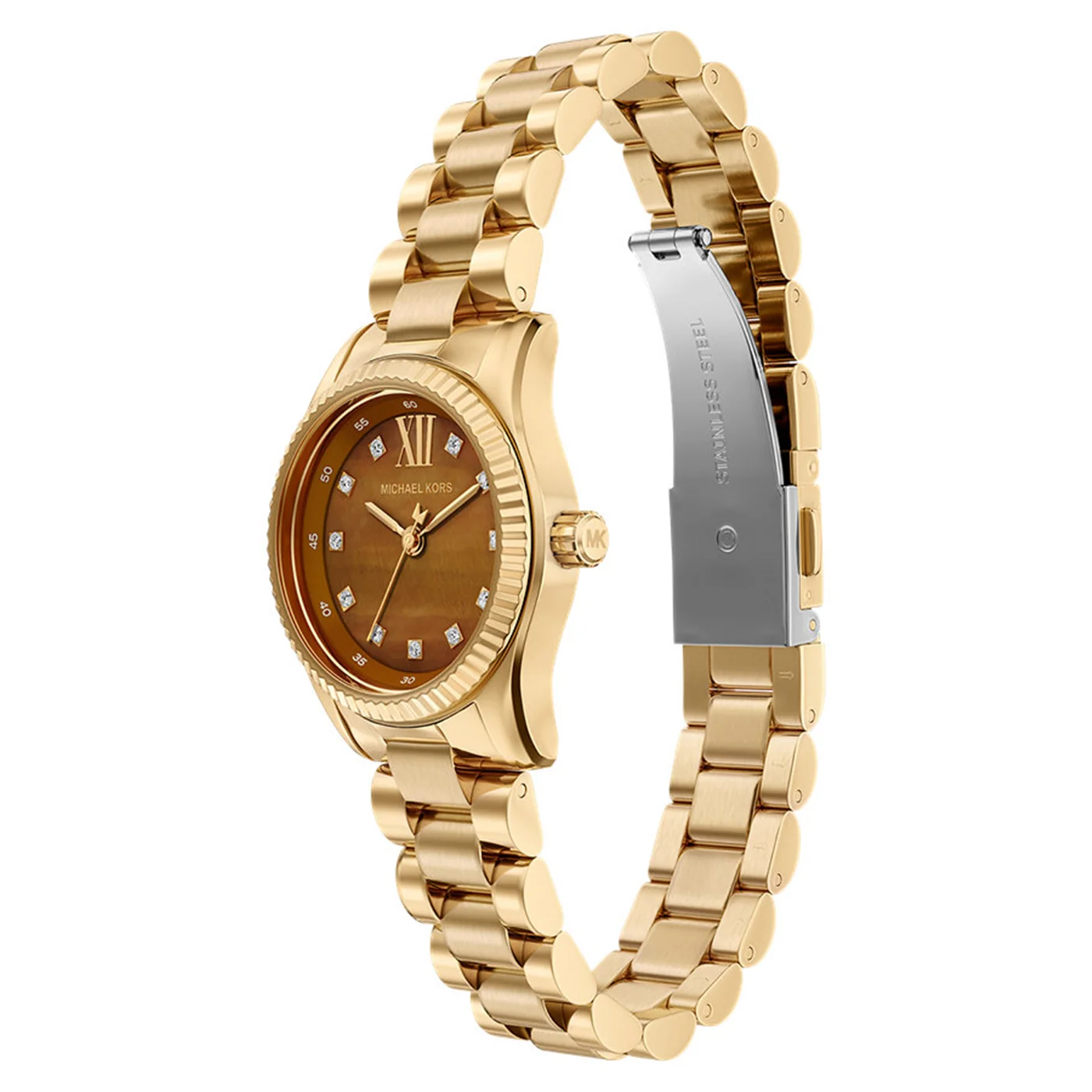 Michael Kors Lexington Round Brown Dial Watch MK7578 - Image 2