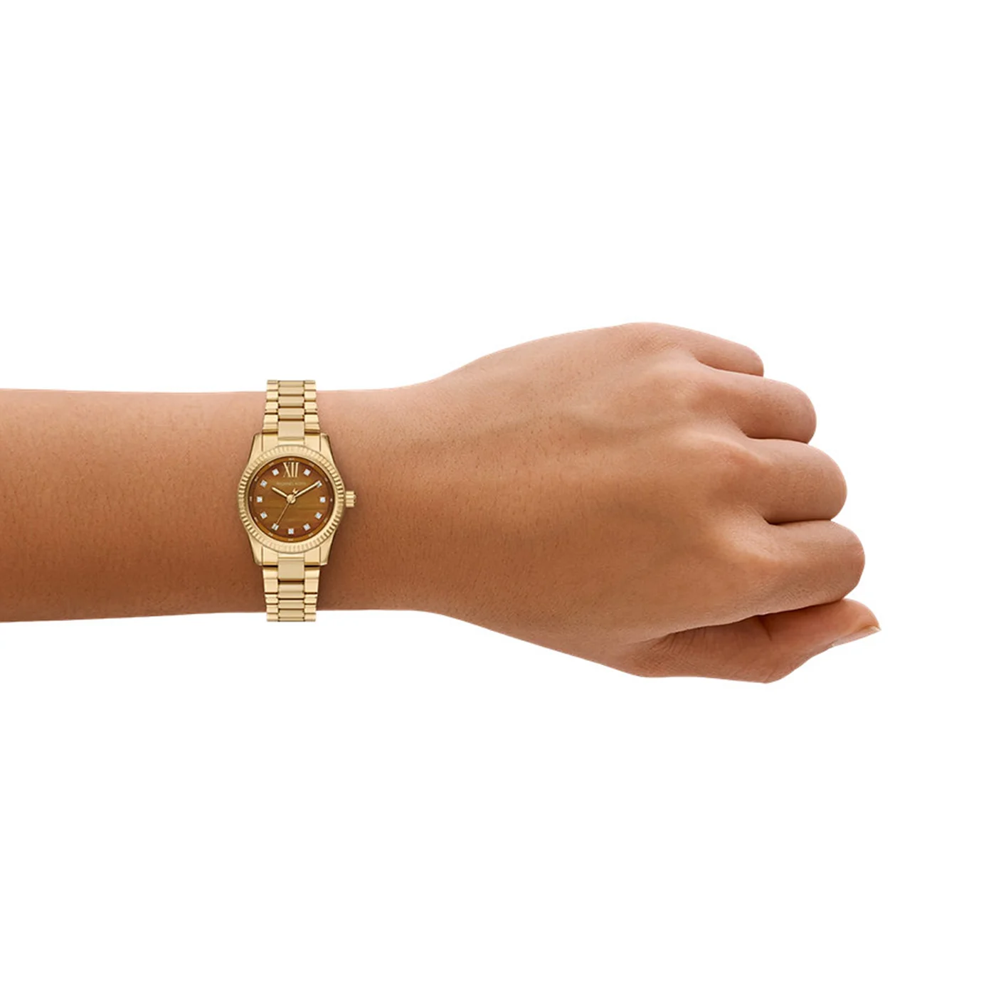 Michael Kors Lexington Round Brown Dial Watch MK7578 - Image 3