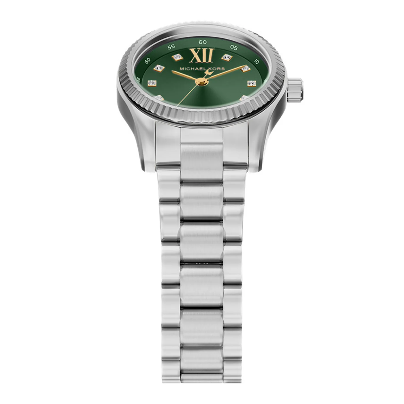 Michael Kors Lexington Round Green Dial Watch MK7580 - Image 5