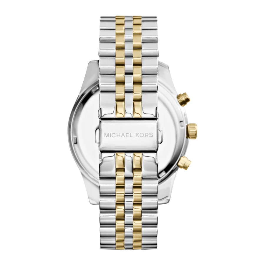 Michael Kors Lexington Silver Watch MK8344 - Image 3