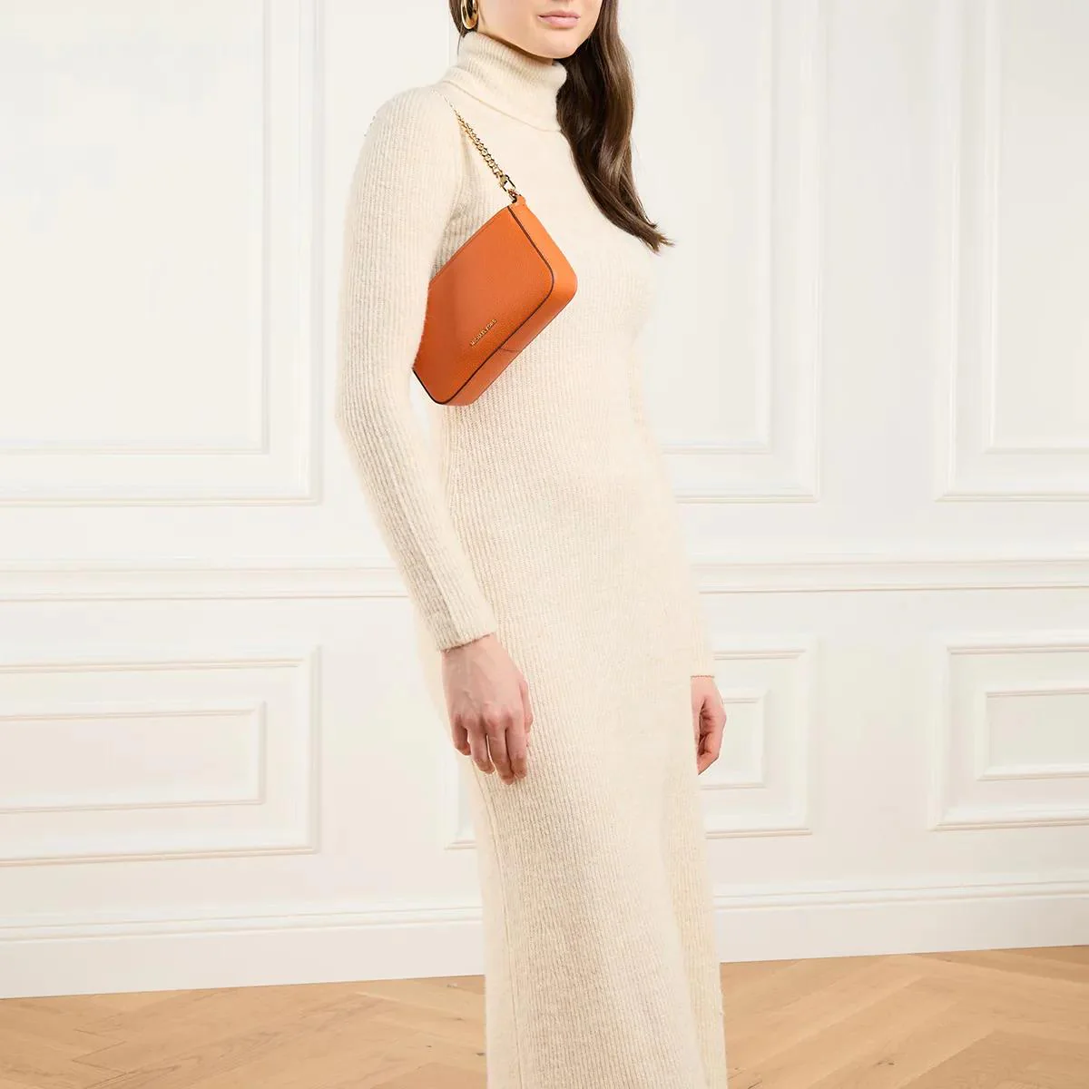 Michael Kors Orange Crossbody Bag 2001-A0539641 - Image 2