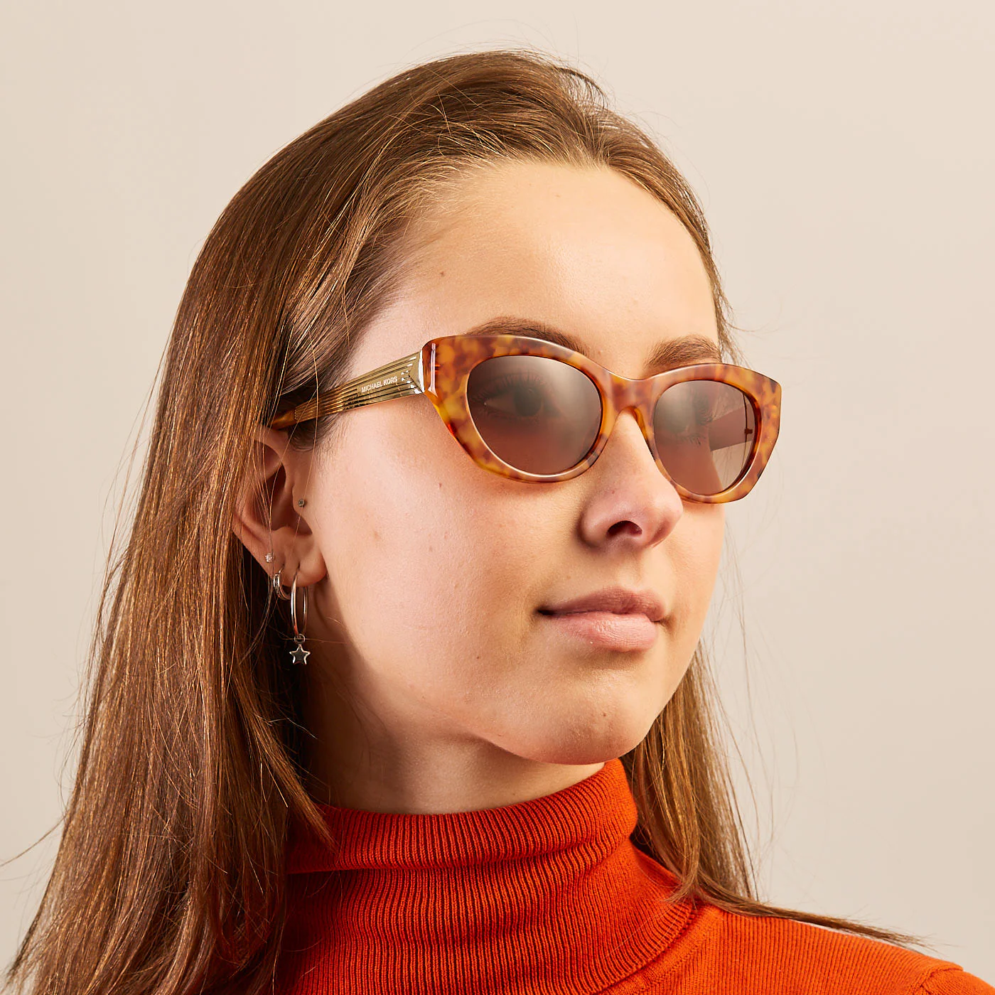 Michael Kors Paloma II Orange Sunglasses MK209137341351 - Image 2