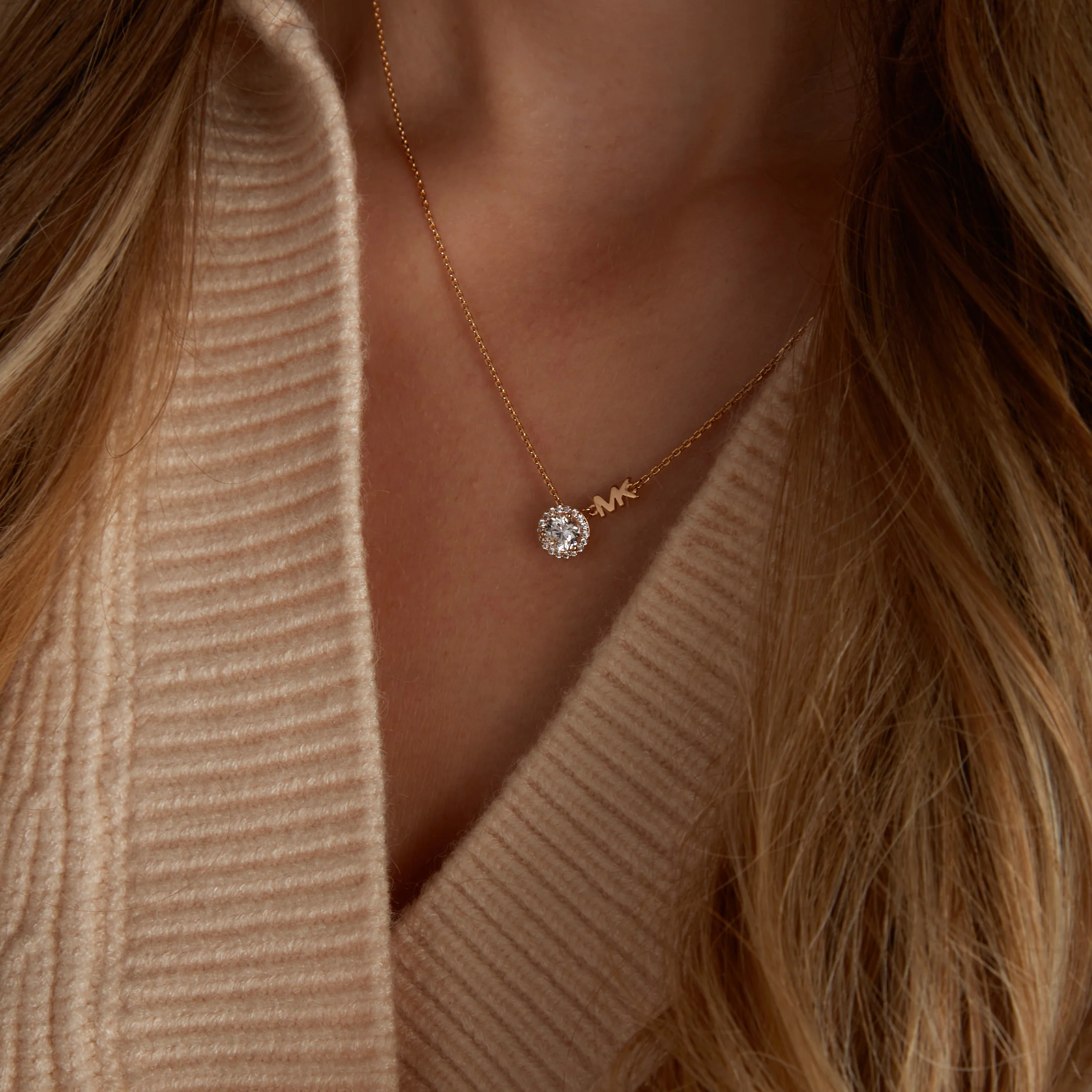 Michael Kors Premium Rose gold Necklace MKC1208AN791 - Image 3