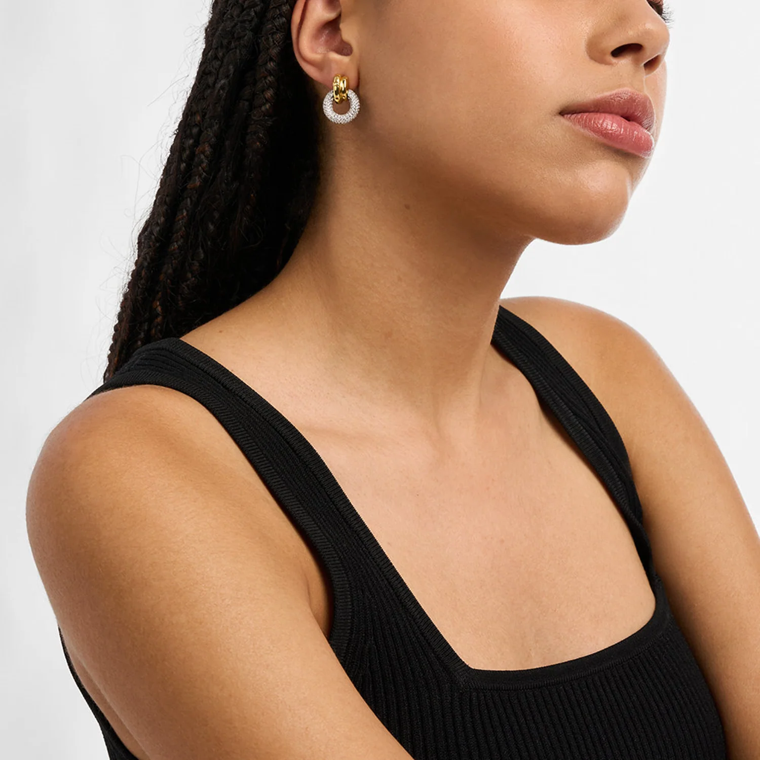 Michael Kors Premium Brass Earrings MKJ8533931 - Image 2
