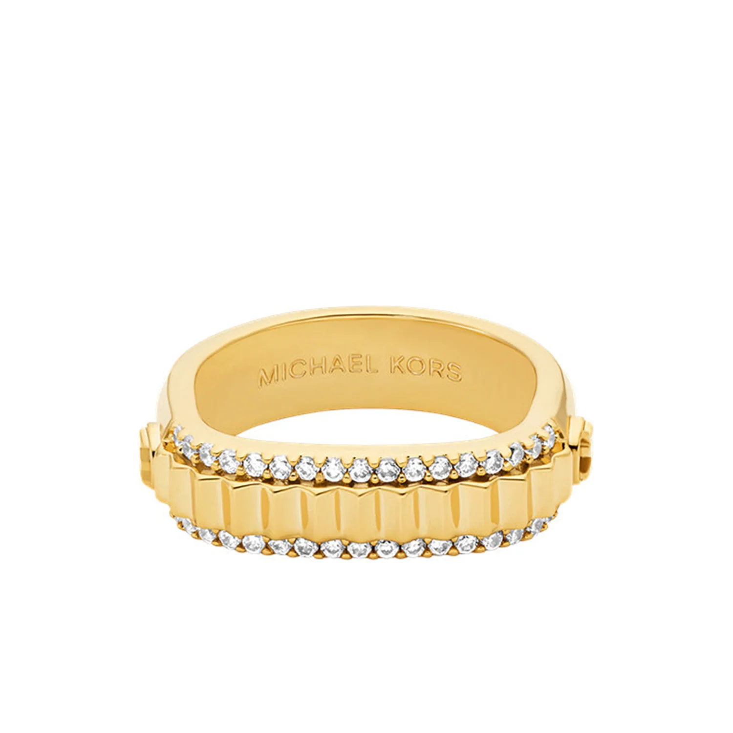 Michael Kors Premium Brass Women's Ring MKJ8611710-8 - Image 2