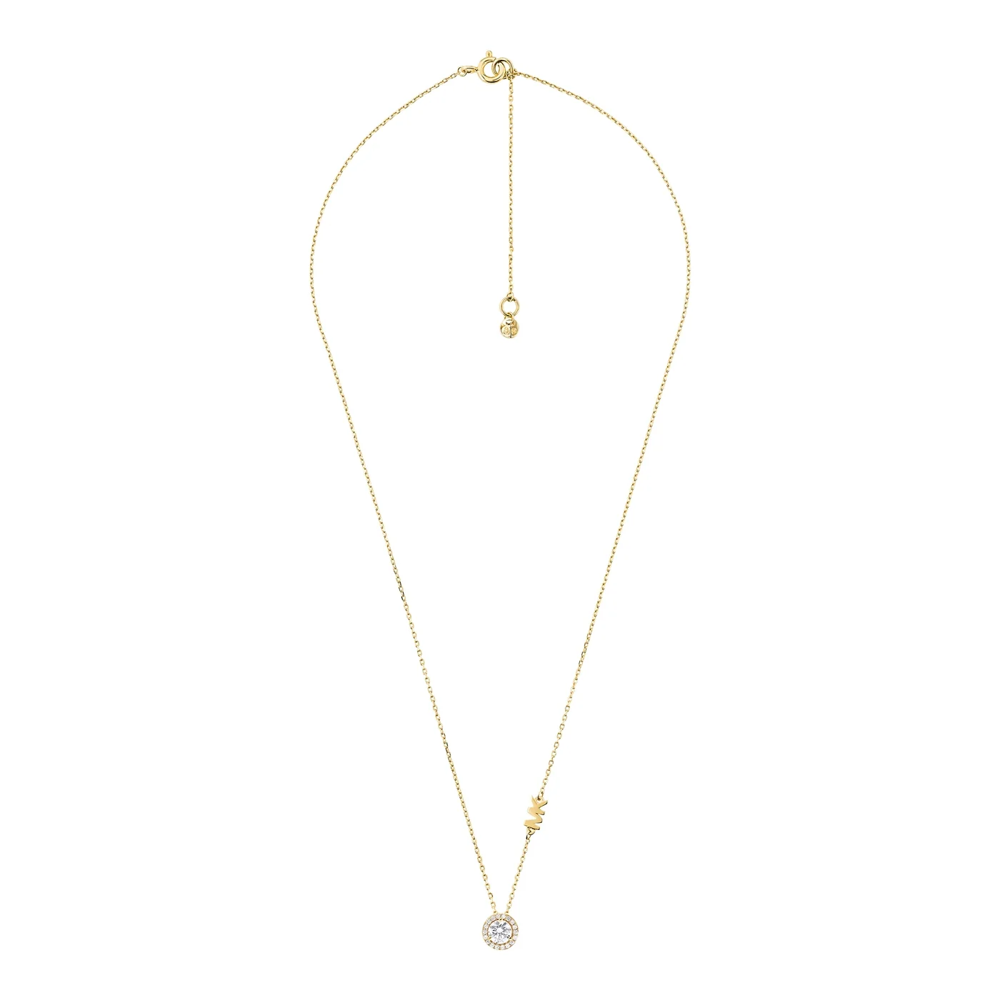 Michael Kors Premium 925 Sterling Zilver Goudkleurige Collier MKC1208AN710 (Lengte : 40.50 - 45.50 cm) - Image 4