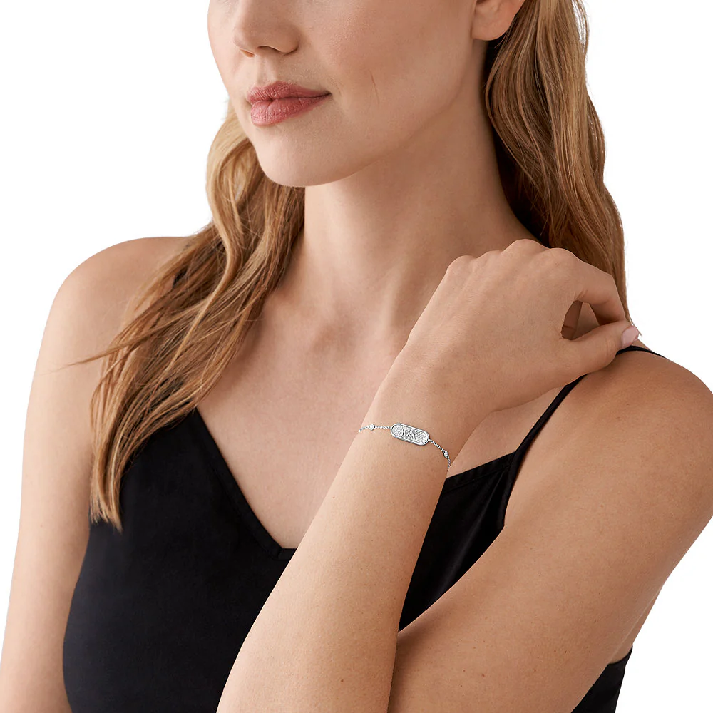 Michael Kors Premium Silver Bracelet MKC1730CZ040 - Image 2