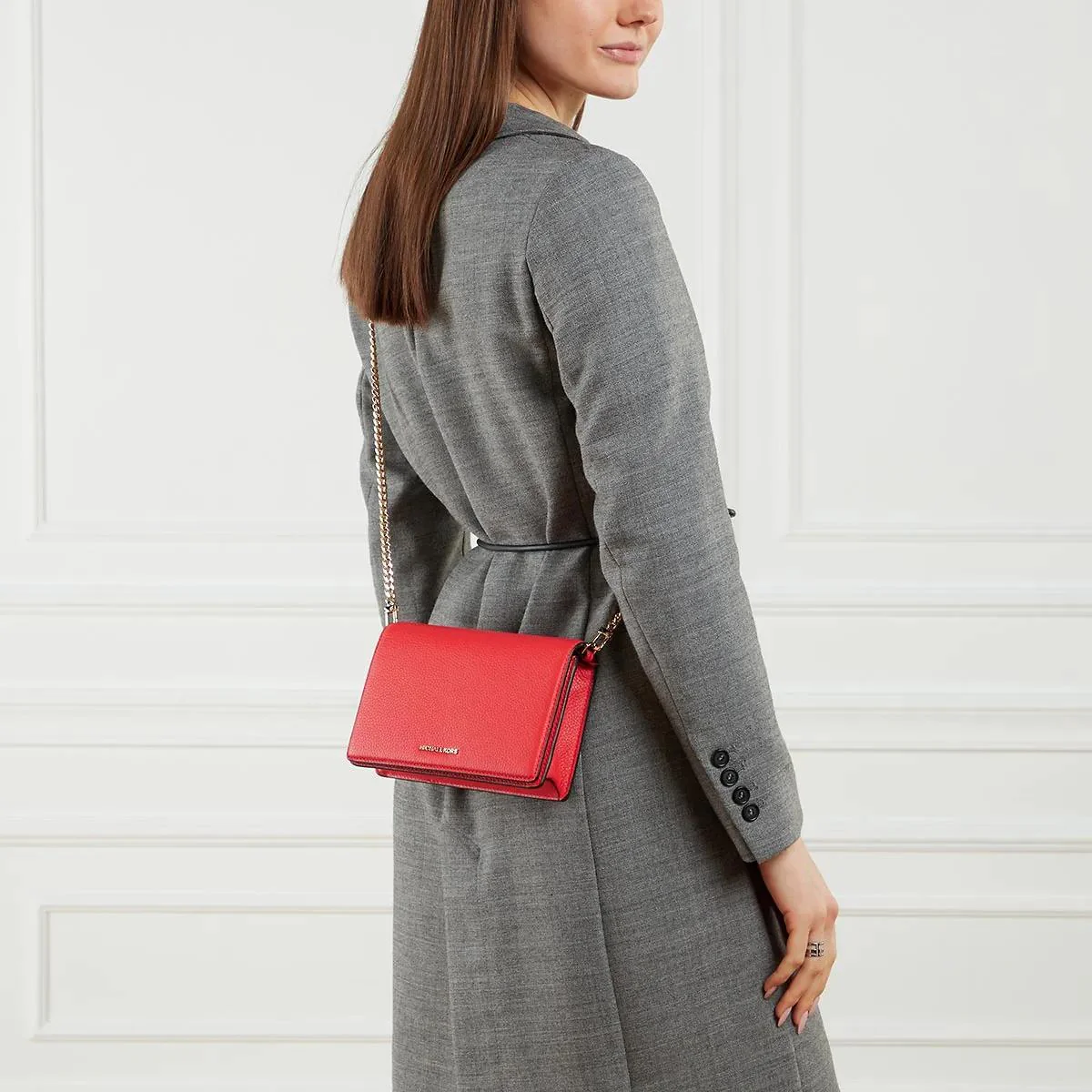 Michael Kors Red Crossbody Bag 2001-A0480520 - Image 2