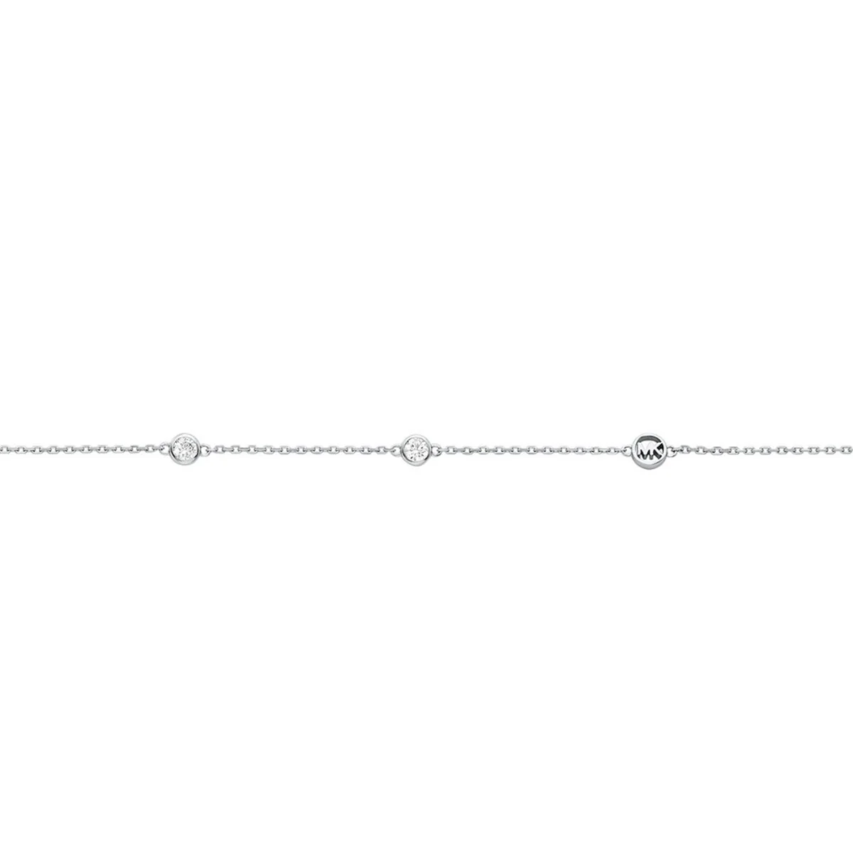 Michael Kors Silver Necklace MKC1714CZ040 - Image 4