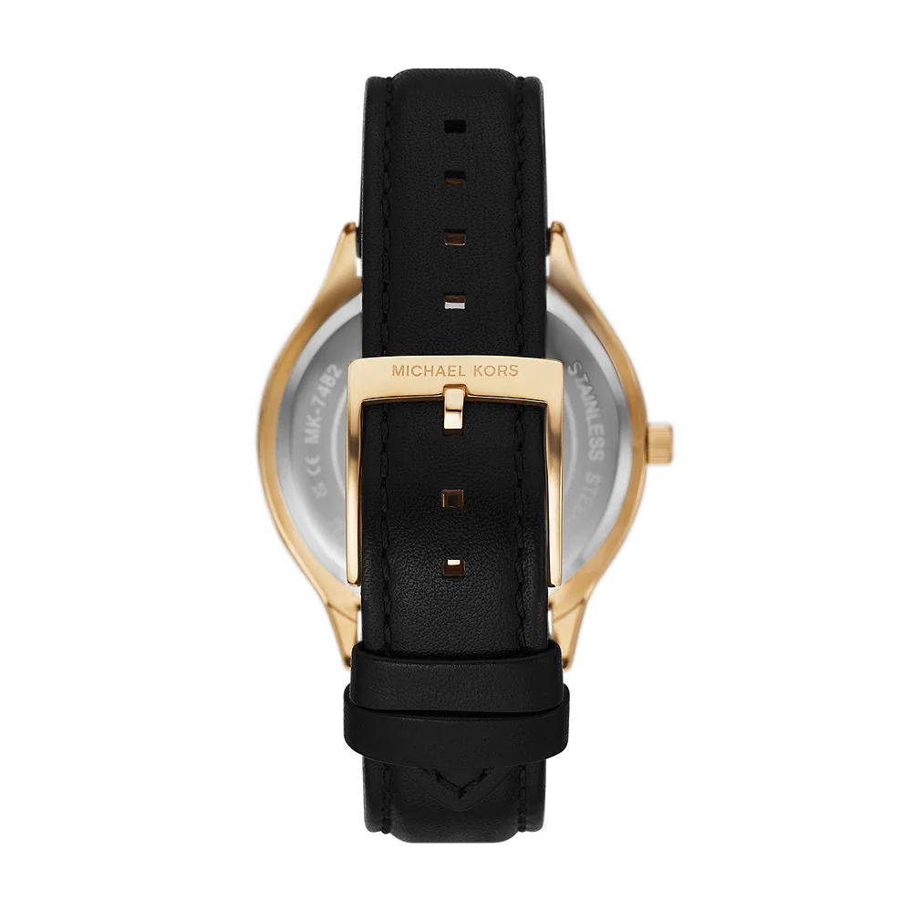 Michael Kors Slim Runway Black Watch MK7553 - Image 4