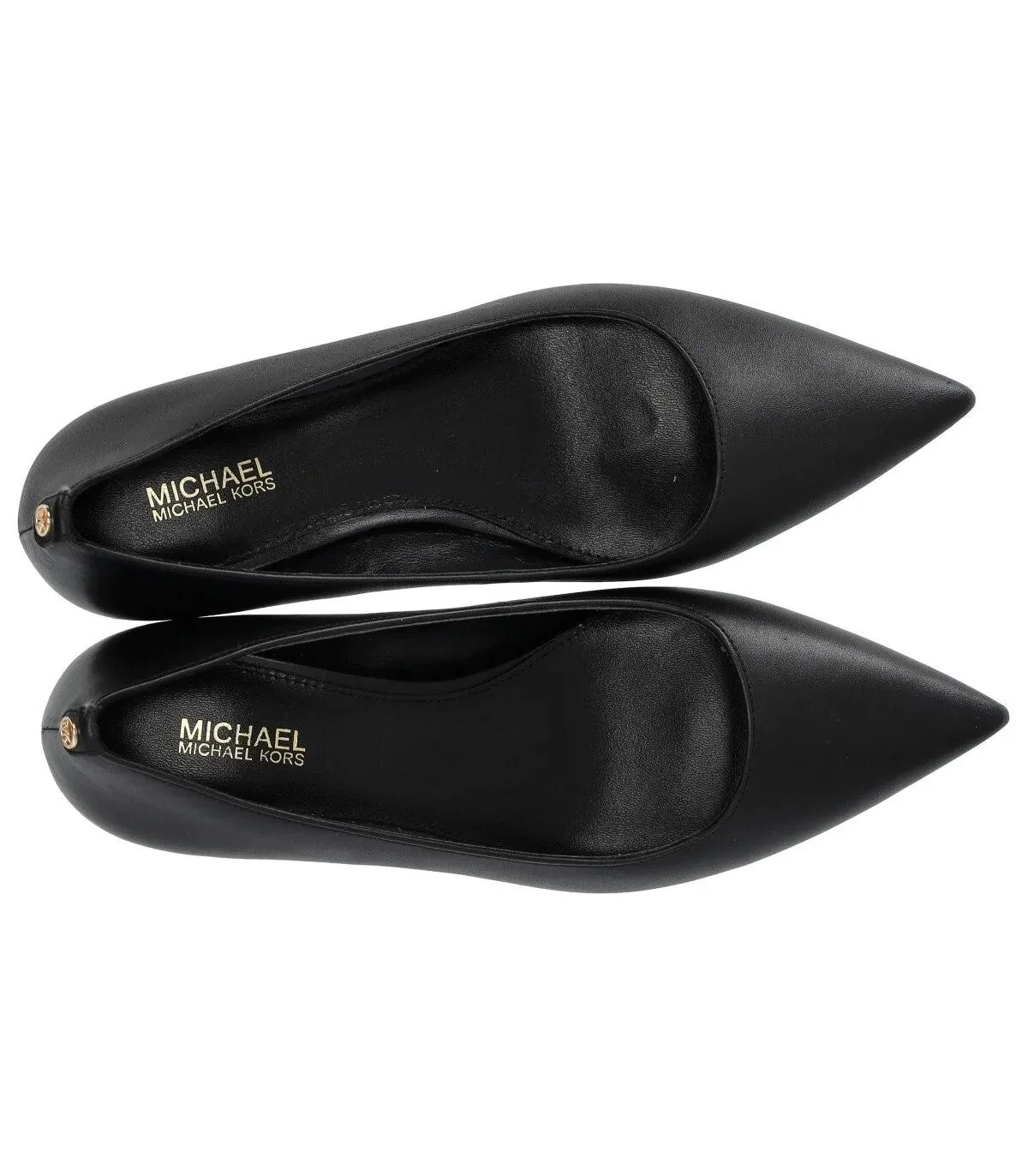 Michael Kors Zwarte Leren Pumps 2001-A0376625_36 - Image 2