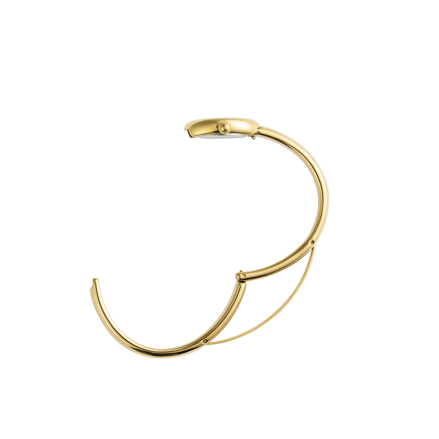 Mockberg Belle Oval Petite Gold Large Bangle Women's Watch MB1771 - Image 6
