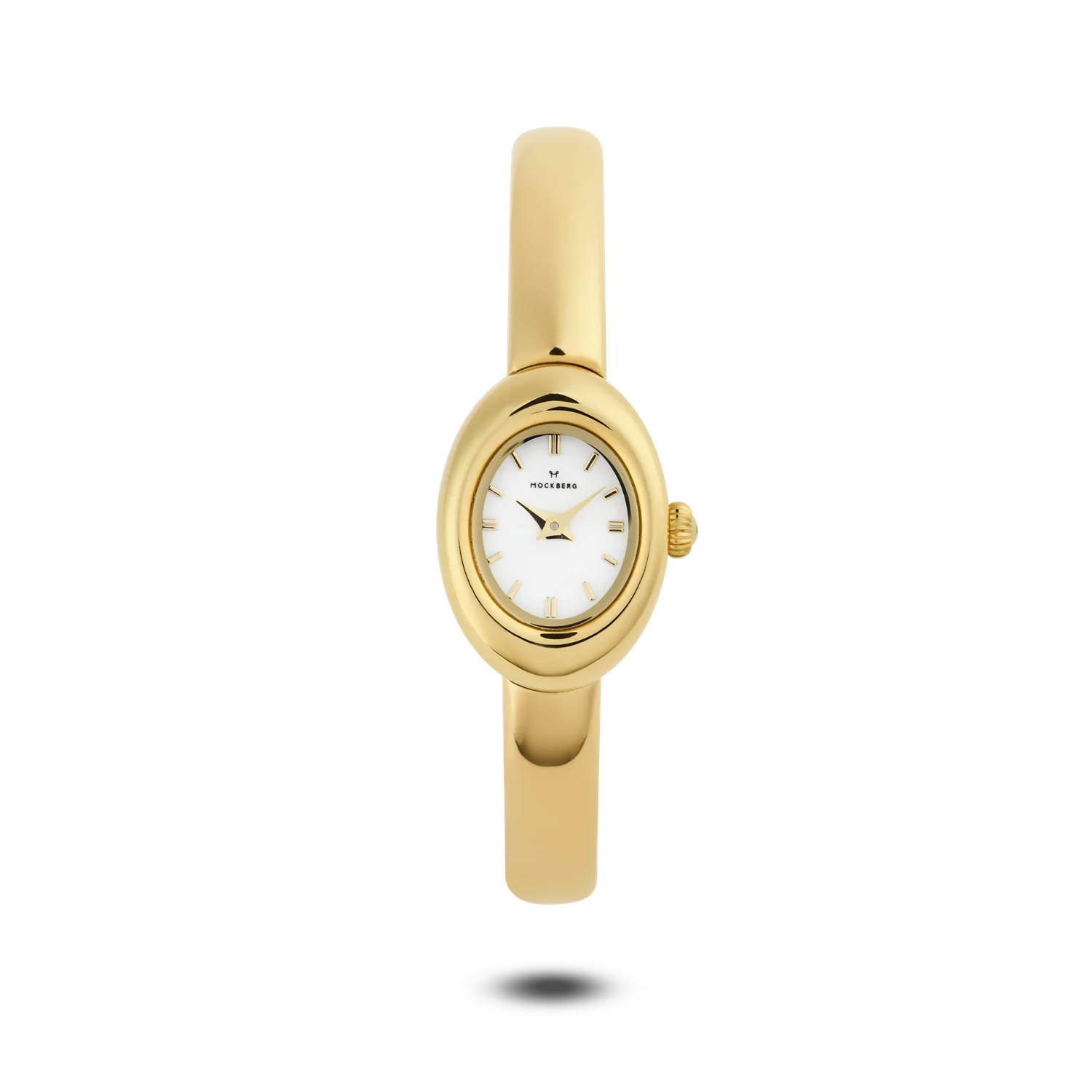 Mockberg Belle Oval Petite Gold Large Bangle Women's Watch MB1771 - Image 8