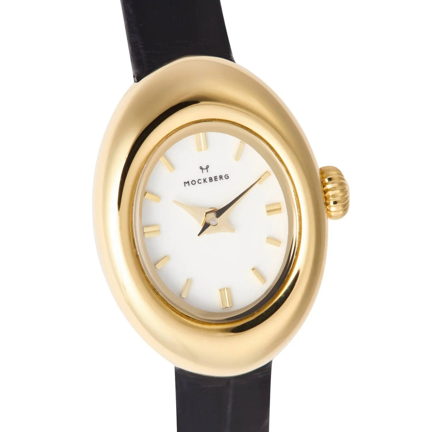 Mockberg Belle Oval Petite Leather Women's Watch MB1412 - Image 3