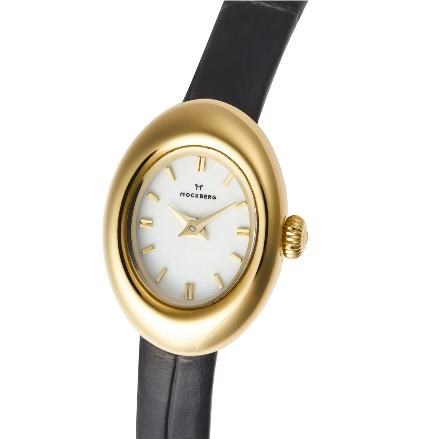 Mockberg Belle Oval Petite Leather Women's Watch MB1412 - Image 4