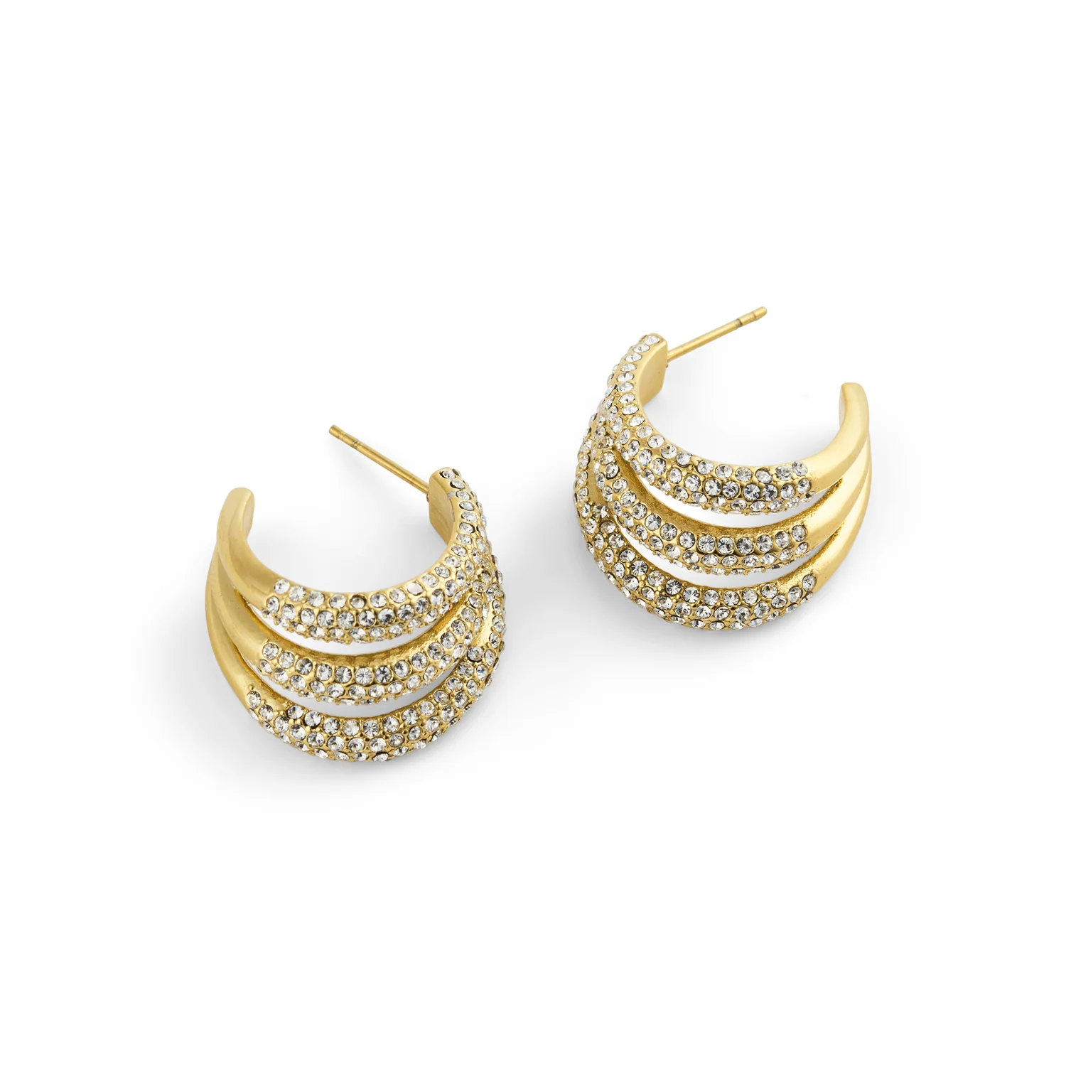 Mockberg Kenza Gold Plated Aurelia Earrings MB1849 - Image 5