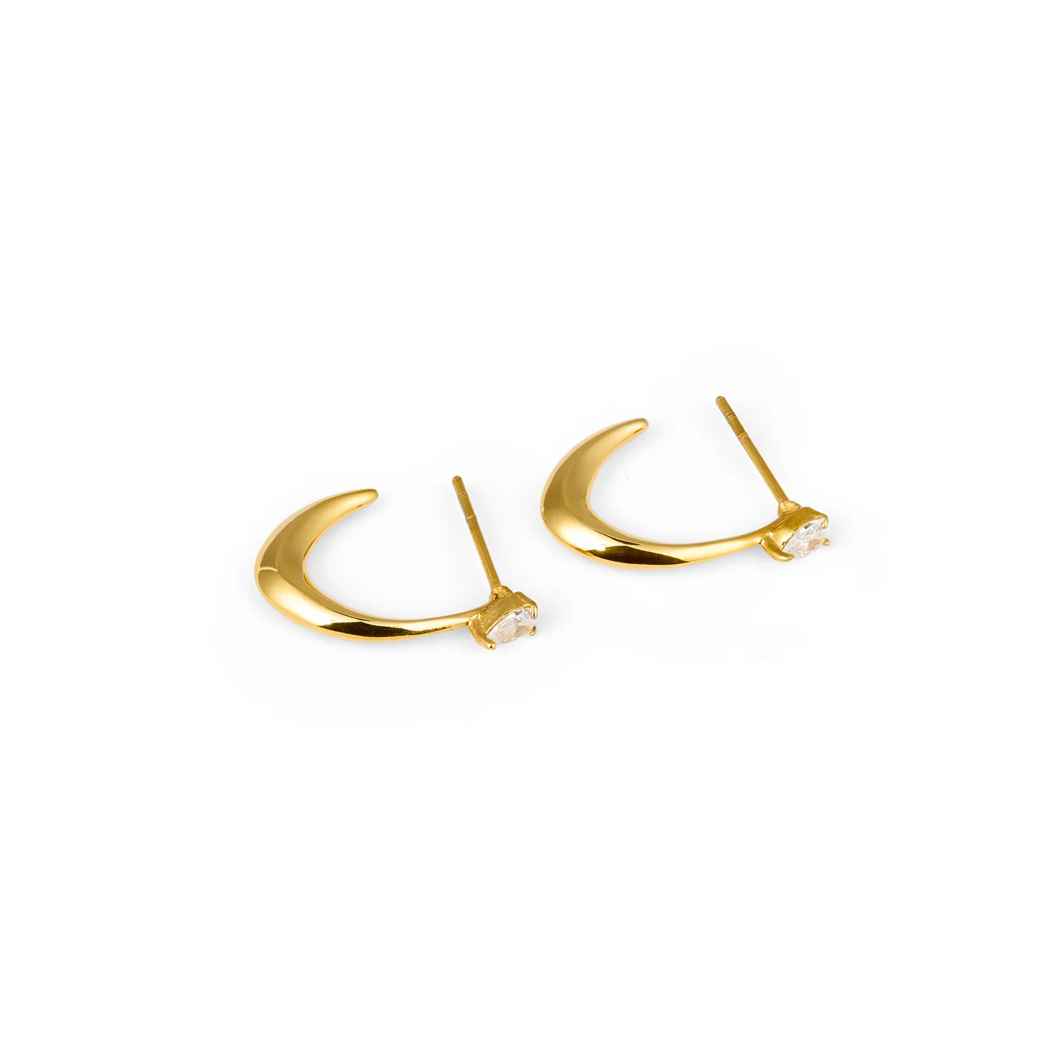 Mockberg Kenza Iris Gold Plated Earrings MB1689 - Image 5