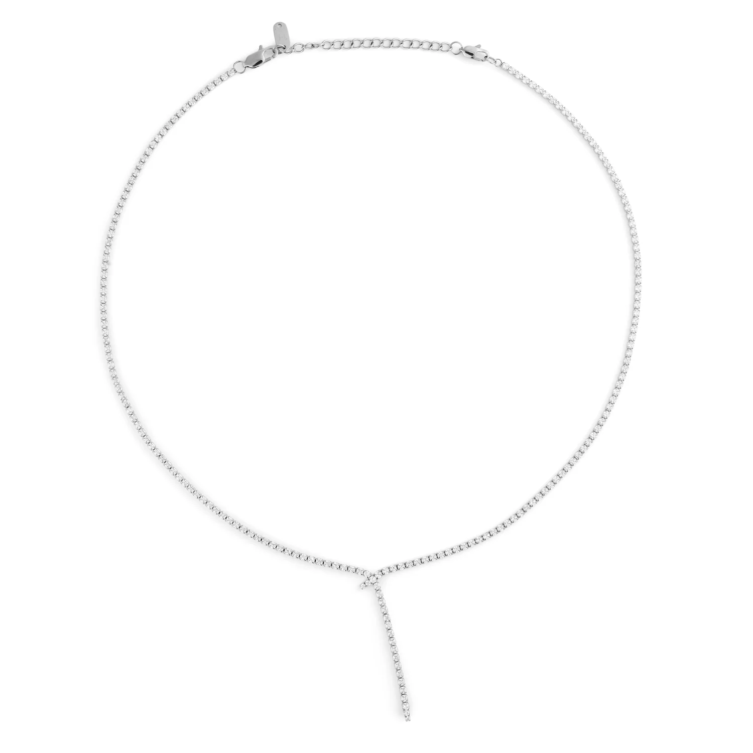 Mockberg Kenza Silver Eve Necklace MB1929 - Image 4