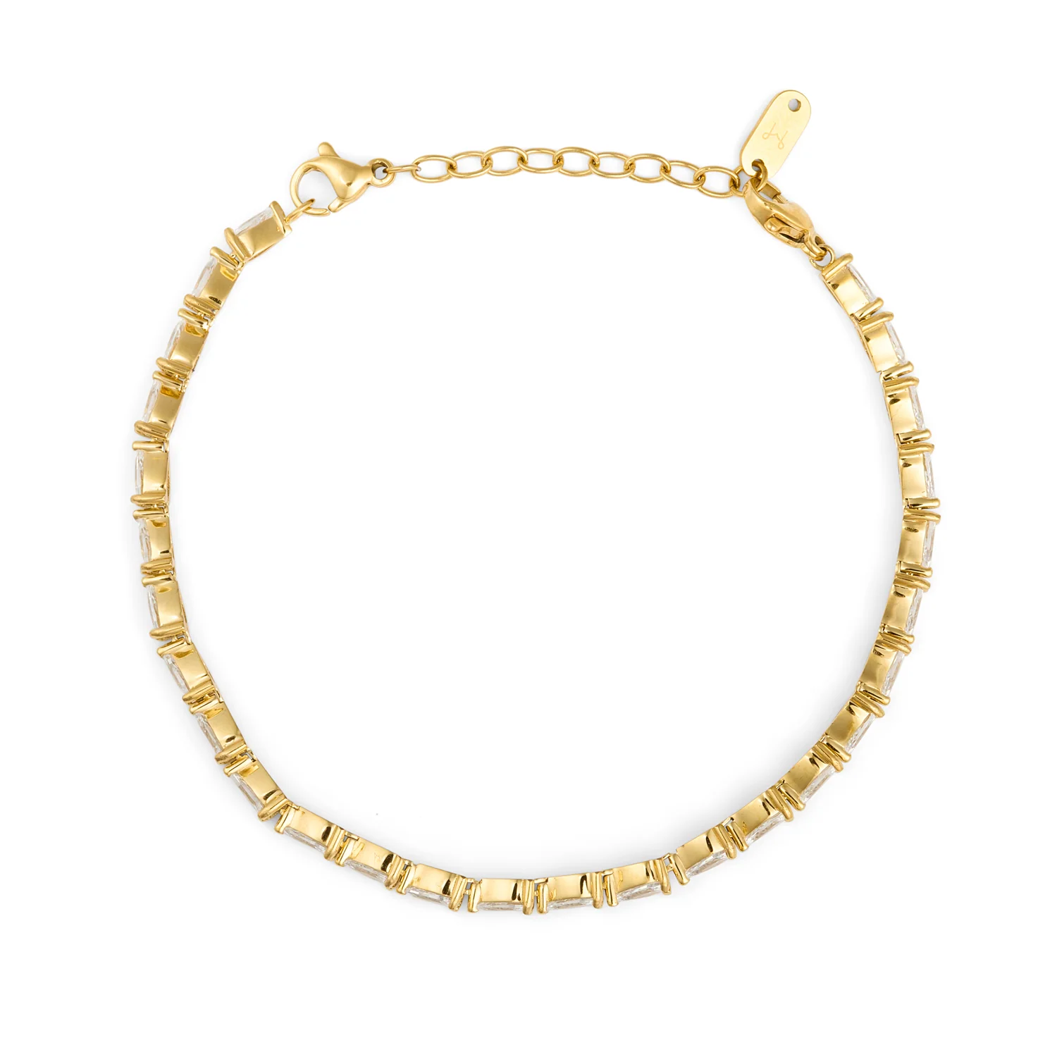 Mockberg Kenza Zina Gold Plated Large Bracelet MB1733 - Image 3