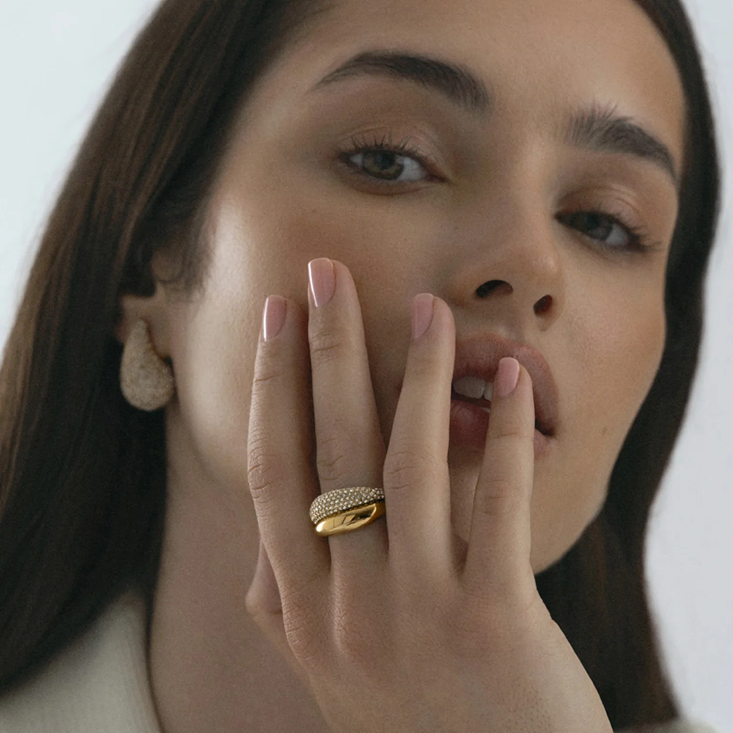 Mockberg Pavé Daring Ring MB0206 - Image 2