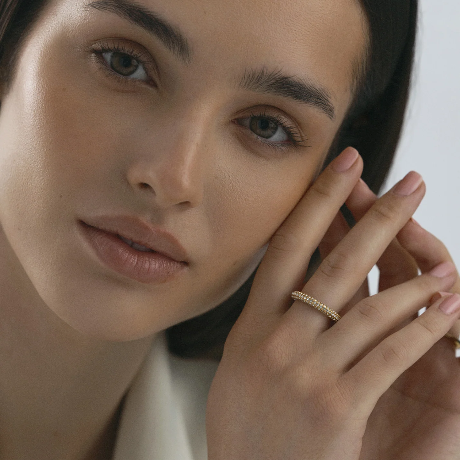 Mockberg Pavé Eternal Ring MB0211 - Image 2